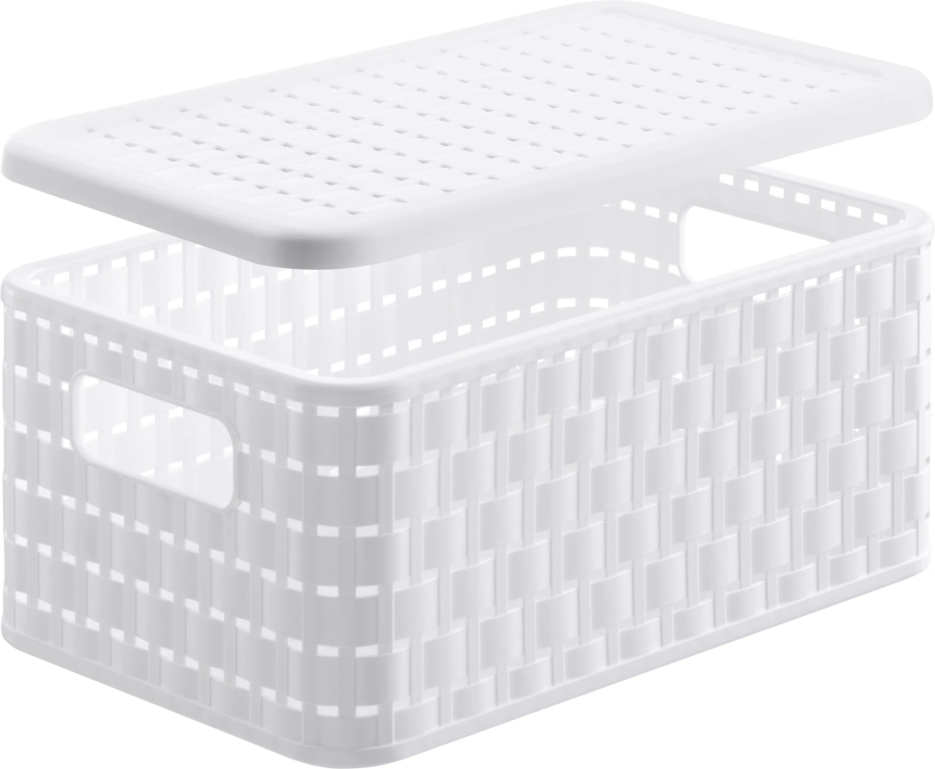 Rotho Korb Country A5, 6 L weiß