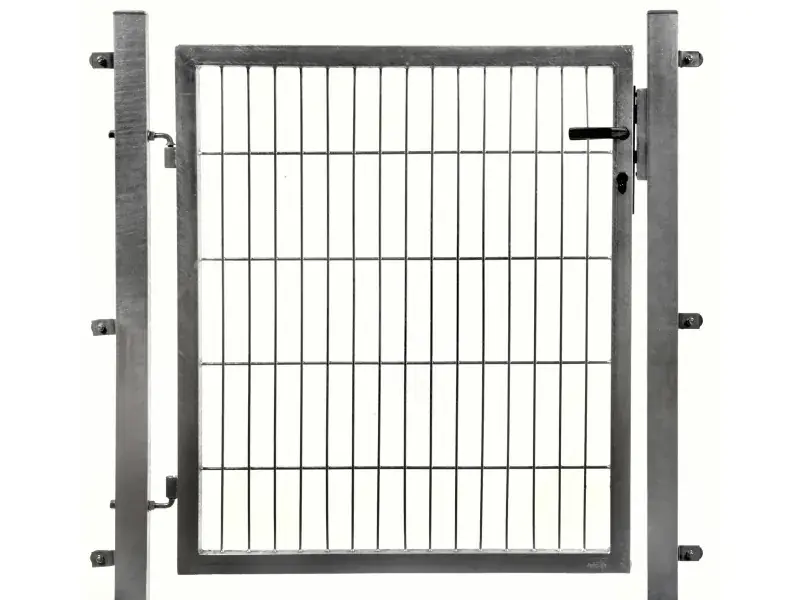 Floraworld Gartentor Comfort inkl. 2 Pfosten 120 x 100 cm feuerverzinkt