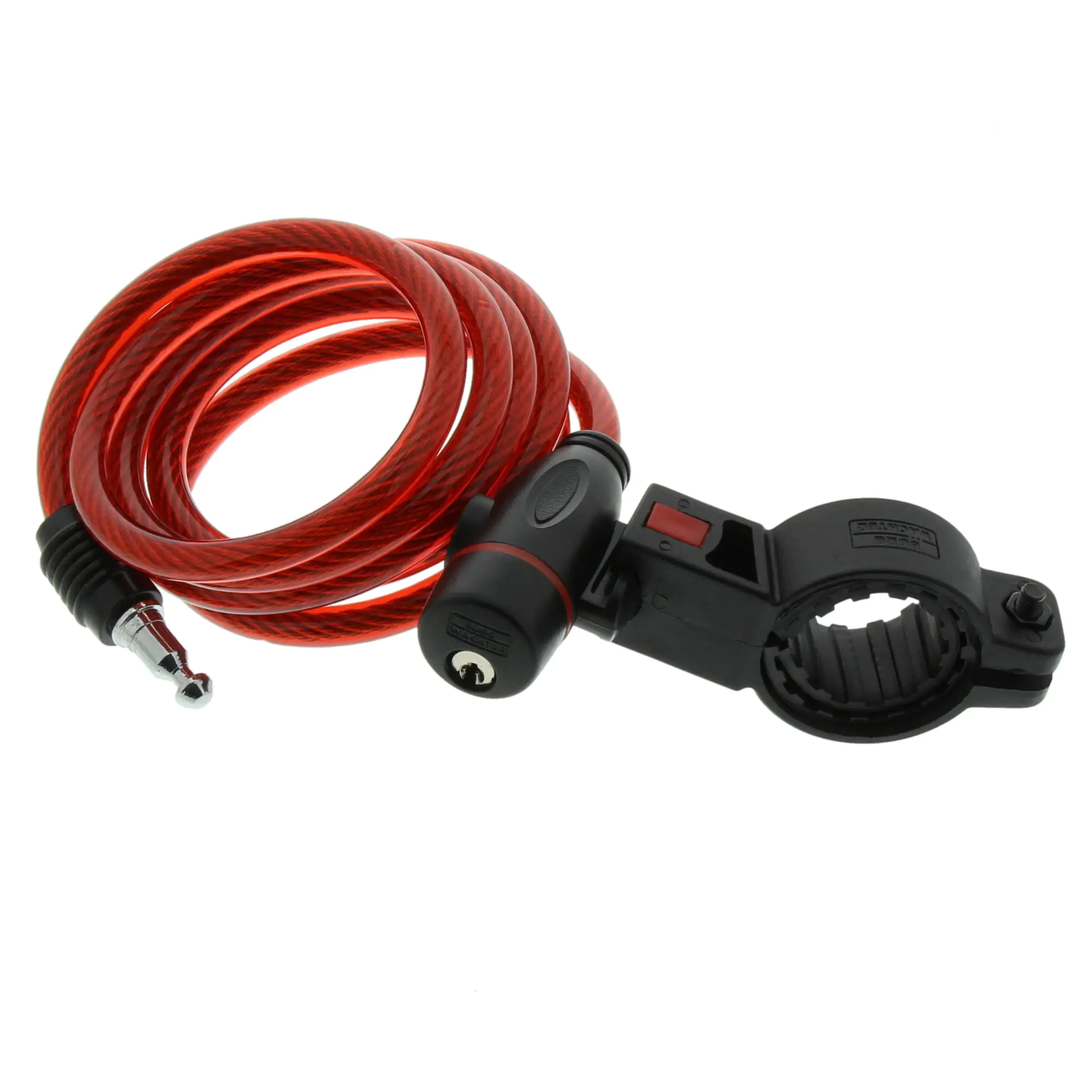 Burg Wächter Spiralschloss 1260 100 1000mm Ø 8mm rot, blau oder schwarz