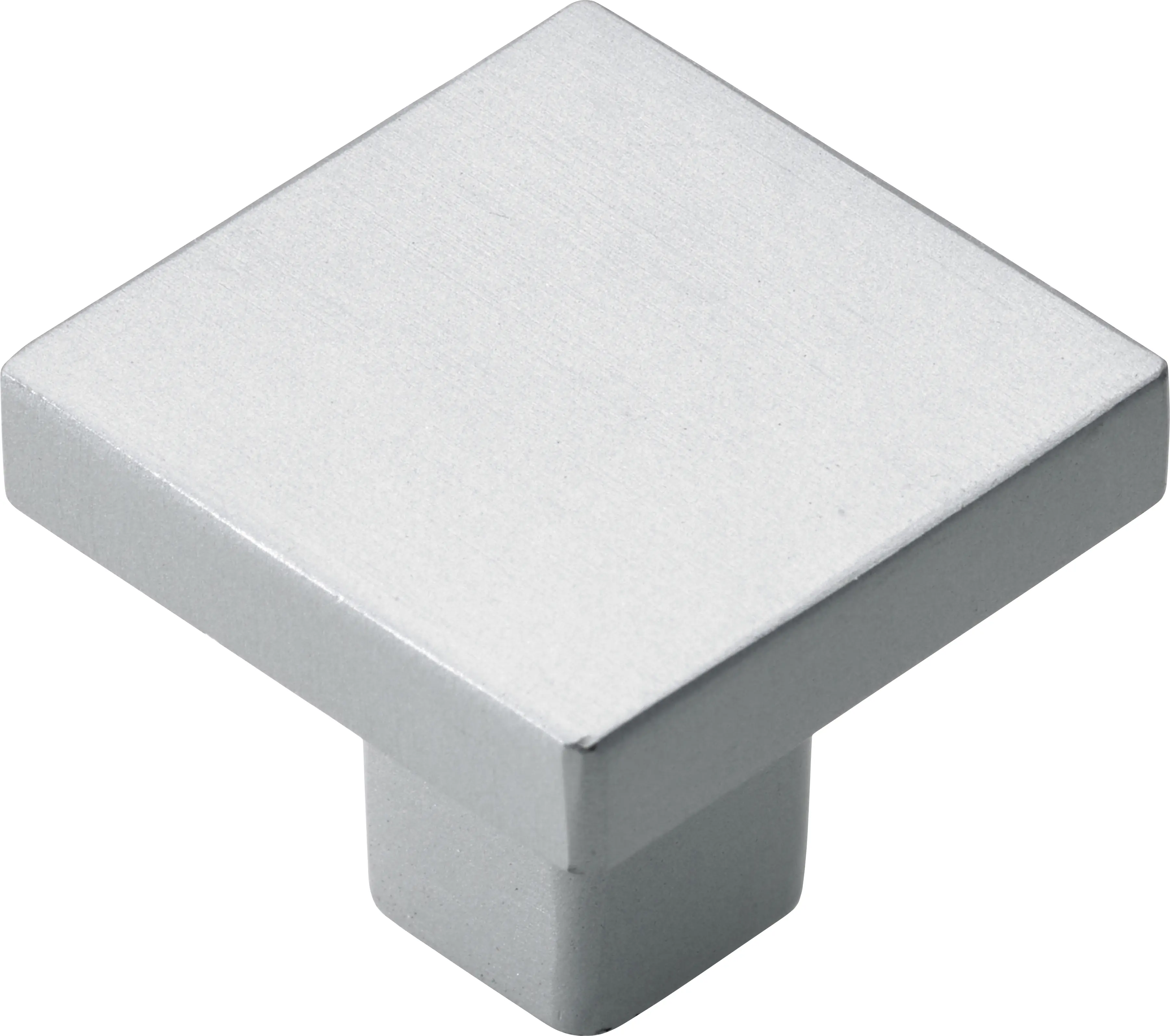 Hettich Möbelknopf Zinkdruckguss silber 30,0 x 30,0 mm - 1 Stück