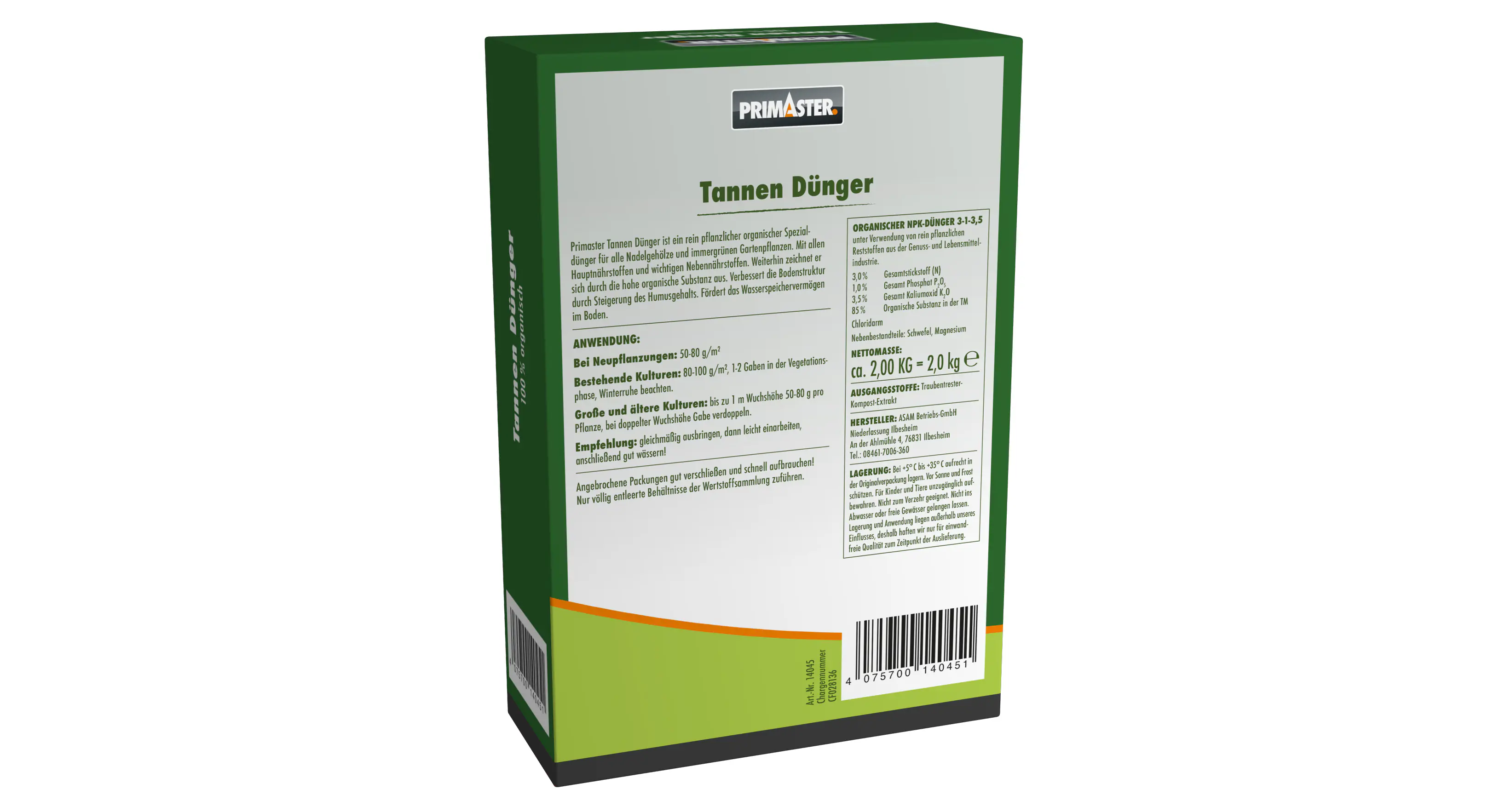 Primaster Tannendünger 2 kg