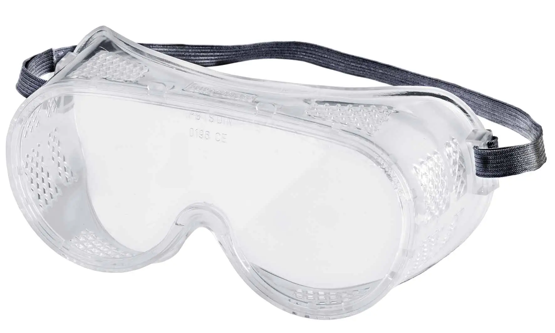 Vollsichtbrille Belüftung durch gelochten Rahmen