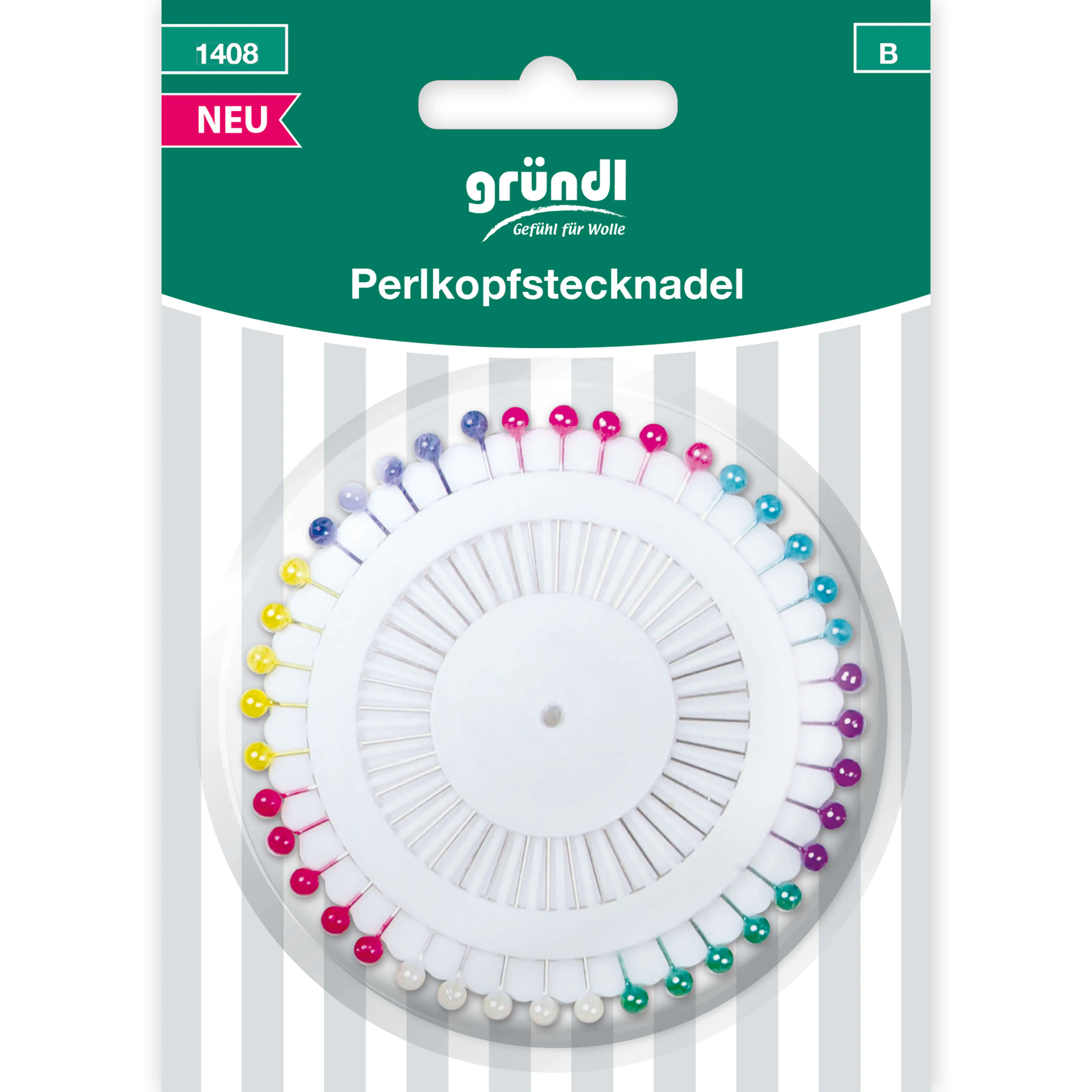 Gründl Perlkopfstecknadeln 40 Stück