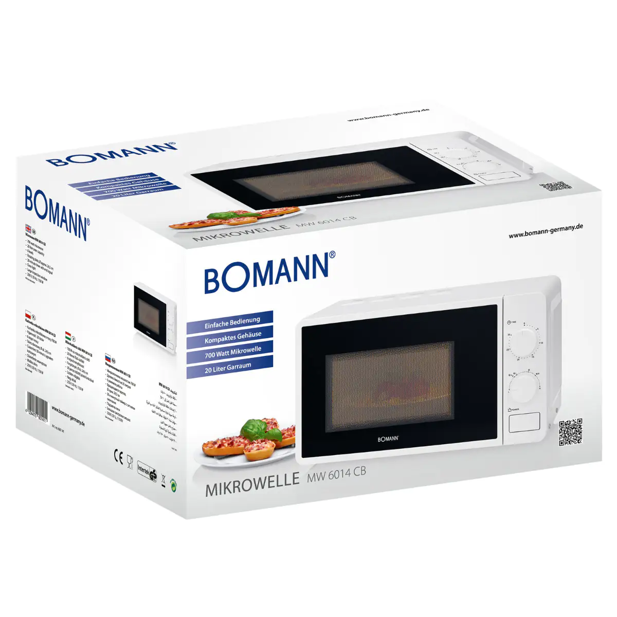 Bomann Mikrowelle MW 6014 CB