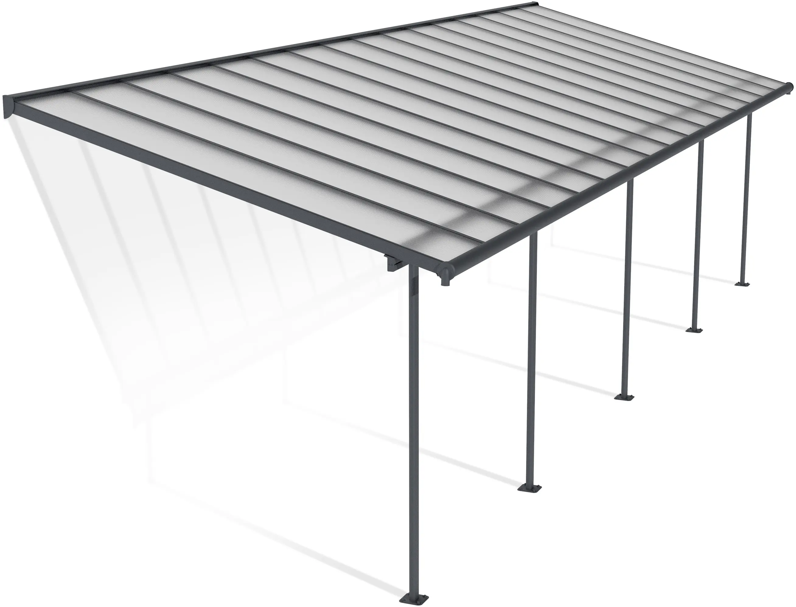 Canopia Terrassenüberdachung Sierra  971 x 295 cm anthrazit