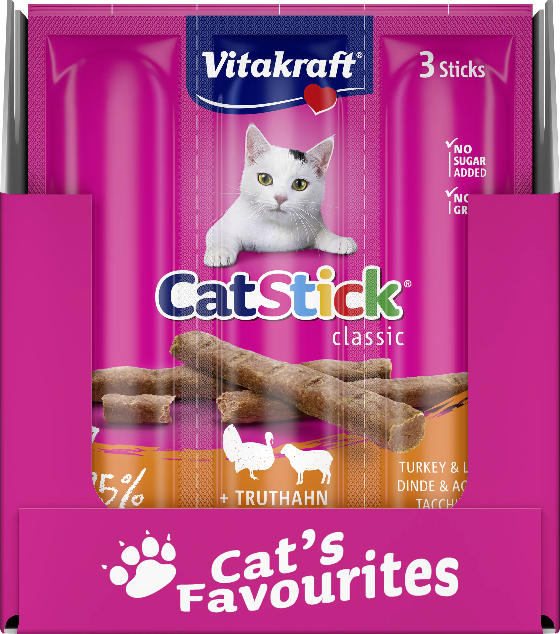 Vitakraft Katzensnack Truthahn & Lamm Vitakraft Katzensnack Truthahn & Lamm