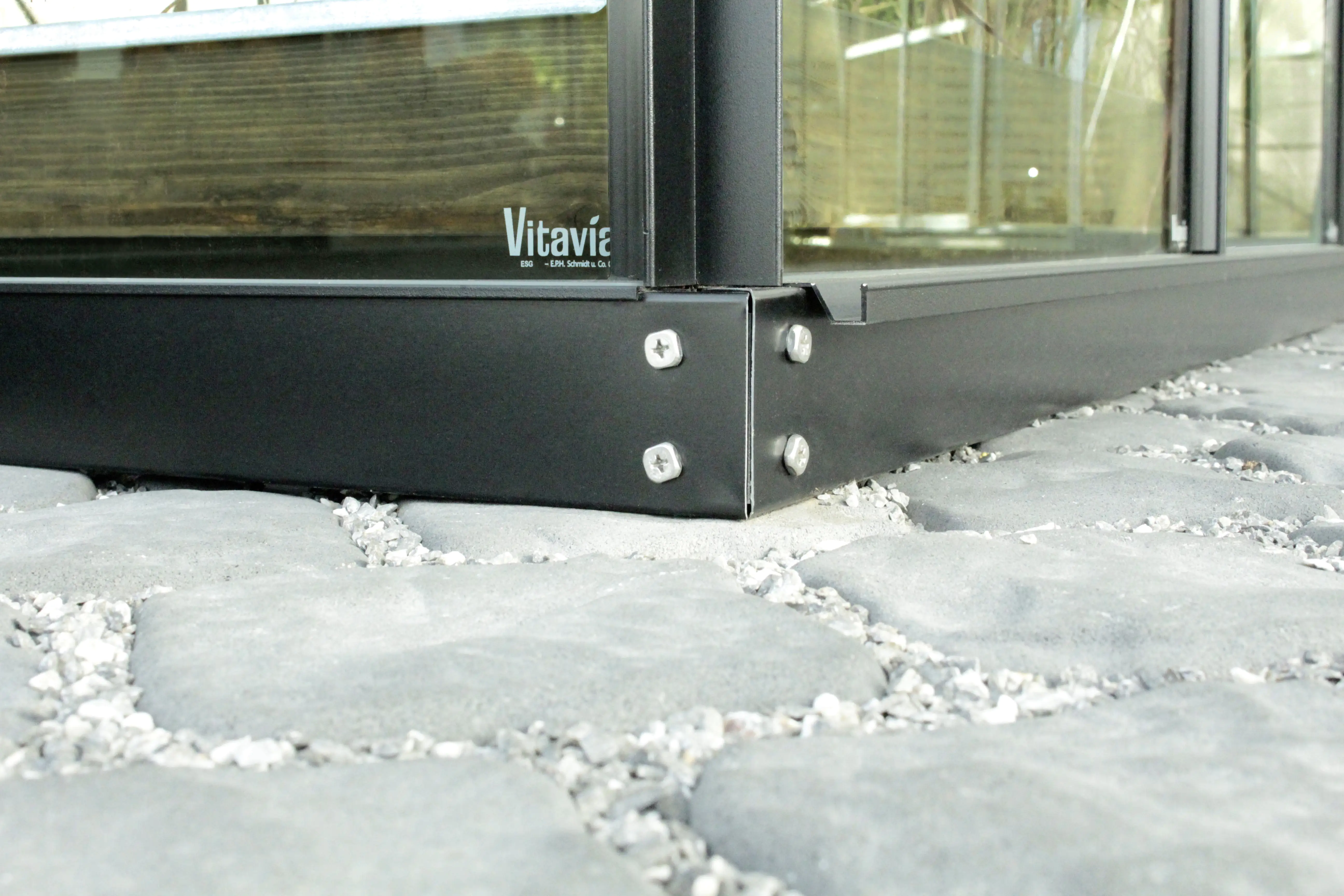 Vitavia Fundamentrahmen 6700 254 x 254 cm schwarz 6 cm hoch Vitavia Fundamentrahmen 6700 254 x 254 cm schwarz 6 cm hoch