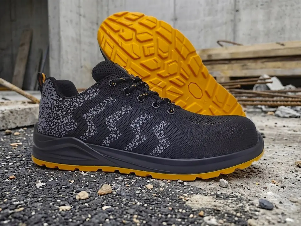 Sicherheitshalbschuh Timo S1 schwarz/orange