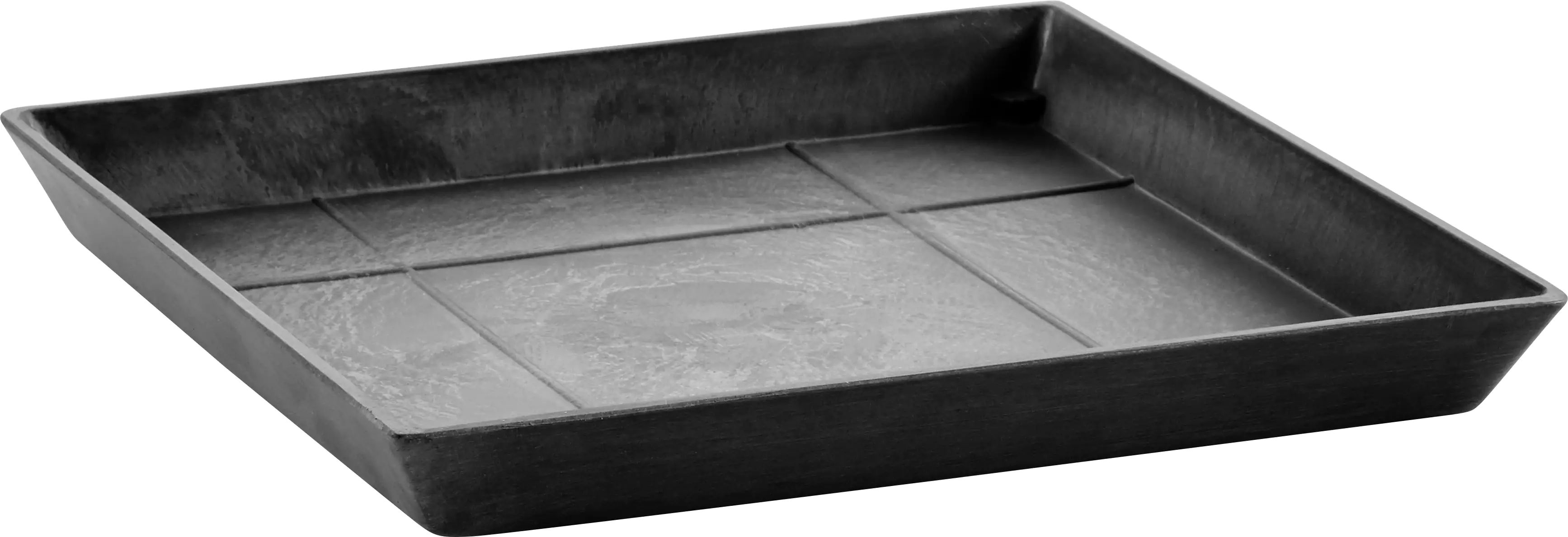 Ecopots Untersetzer dunkelgrau 35,5 x 35,5 cm