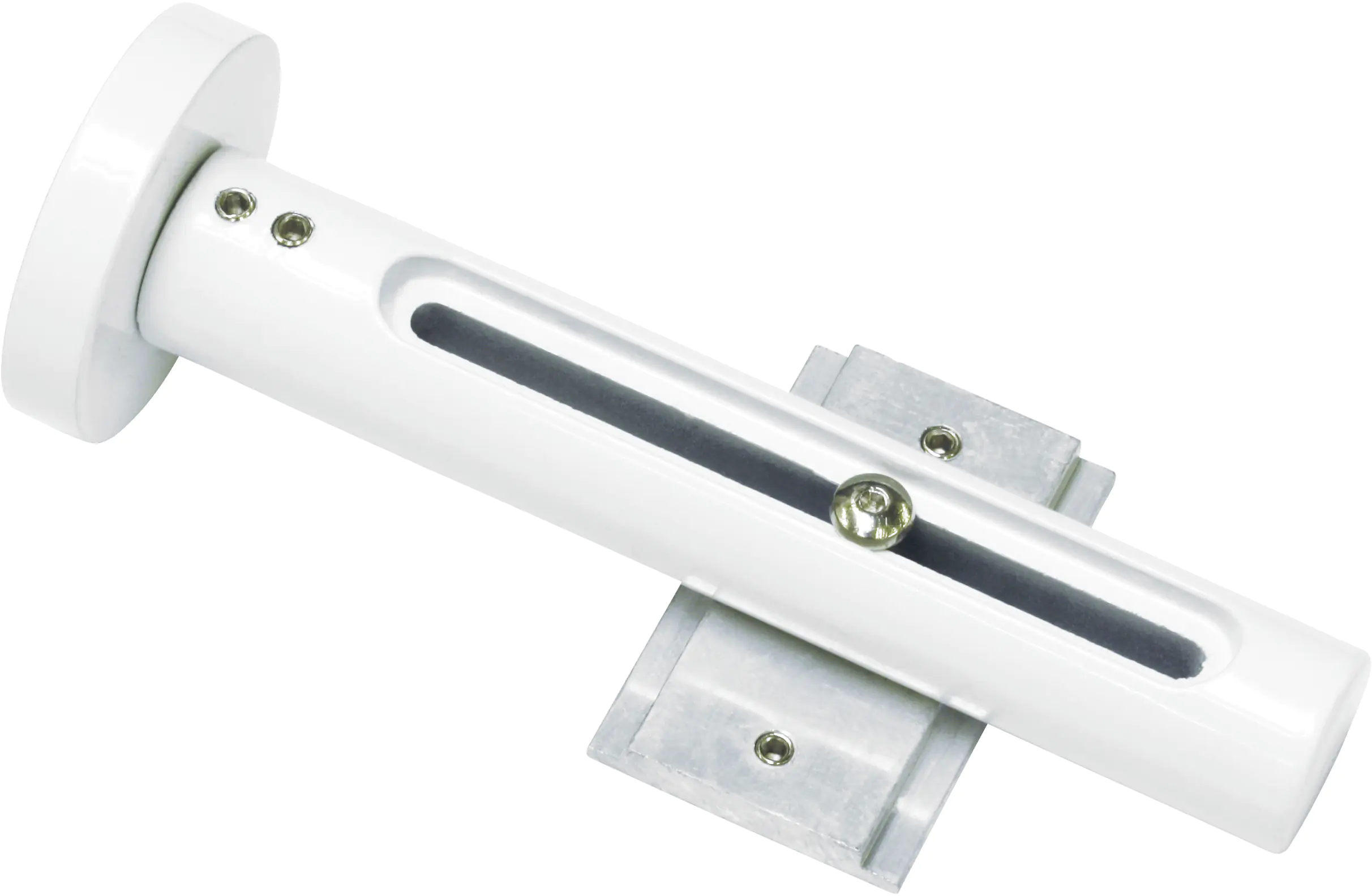 Gardinia Wandträger für Vorhangschienen weiß