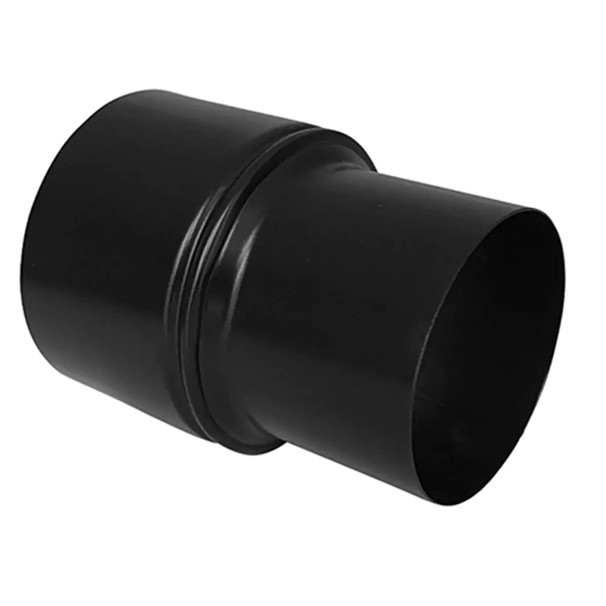 Erweiterung Pelletofenrohre schwarz