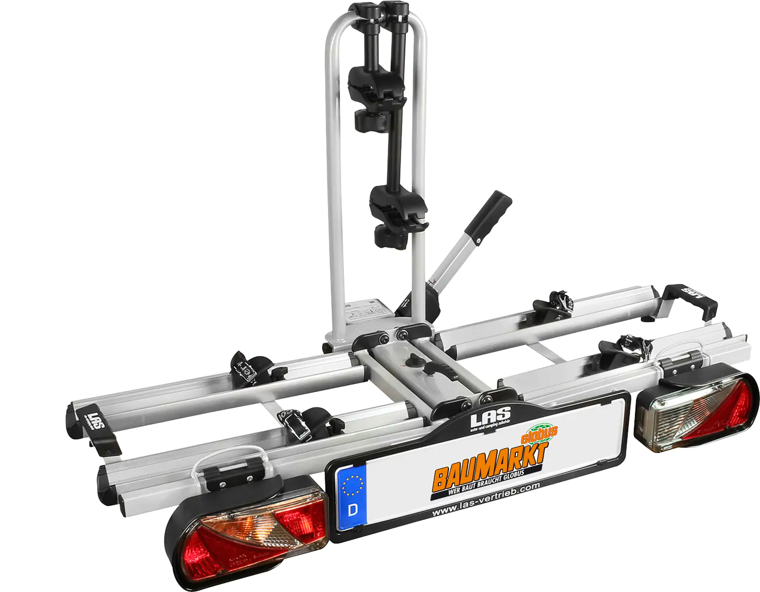 LAS Fahrradheckträger Premium für 2 Fahrräder LAS Fahrradheckträger Premium für 2 Fahrräder