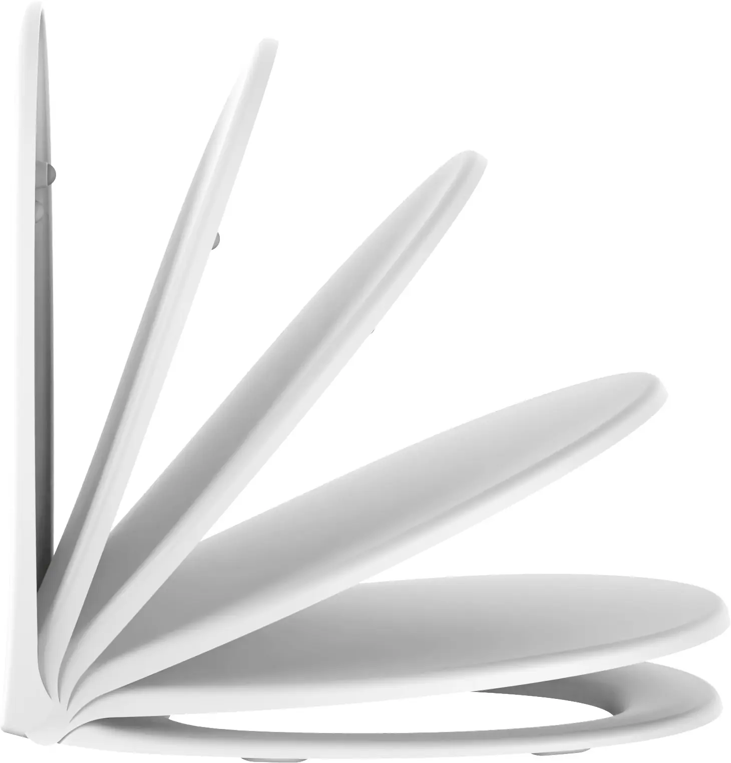 WC-Sitz Berlin Duroplast, weiß mit Absenkautomatik