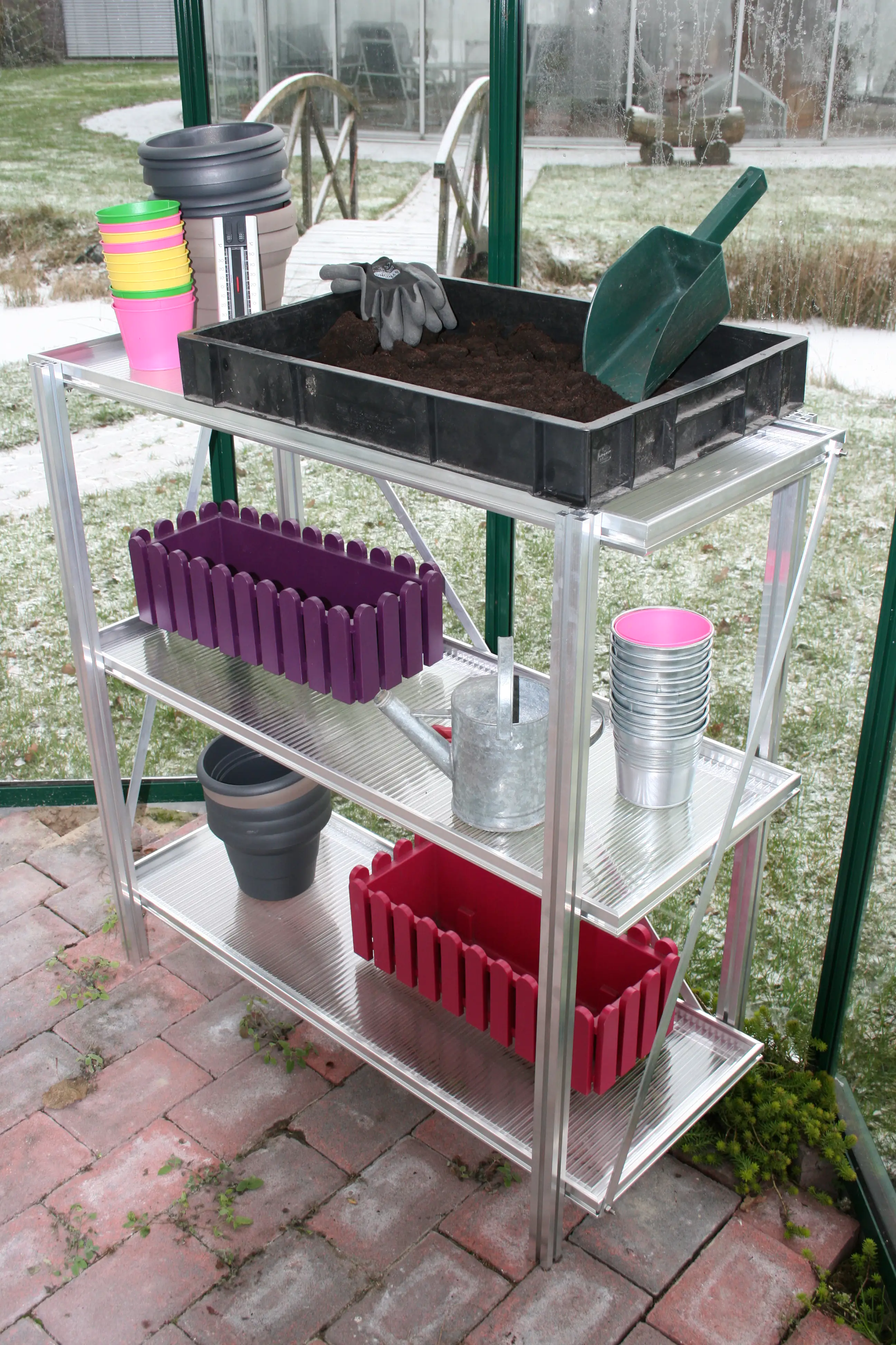 4260120342152 KGT Universal Regalsystem 1,10 x 0,35 x 1 m, pressblank