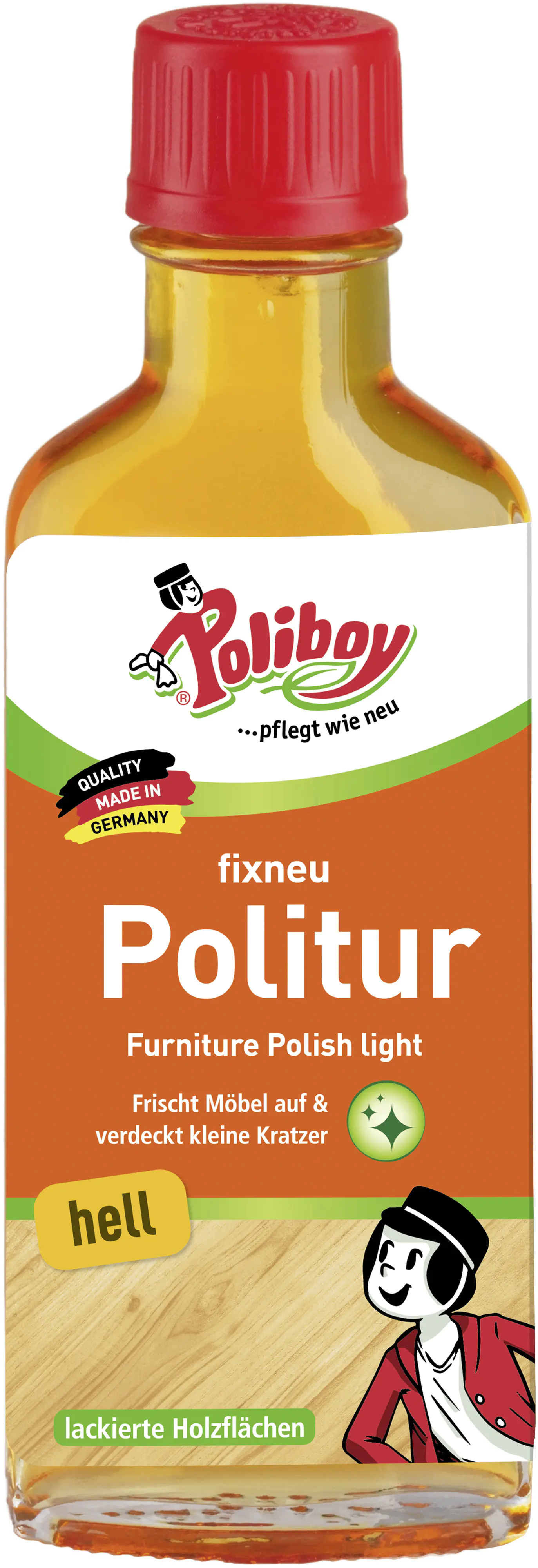 Poliboy Fixneu Politur 100 ml hell Poliboy Fixneu Politur 100 ml hell