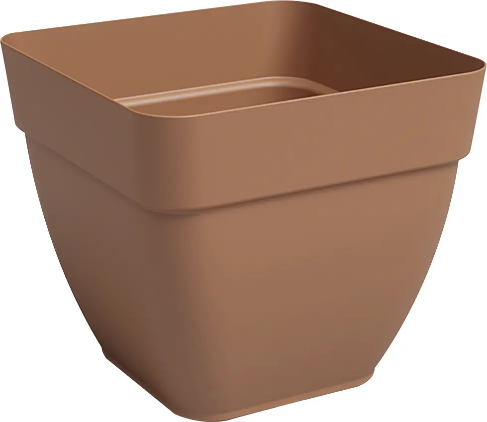 Artevasi Pflanztopf Capri Campana Kunststoff terrakotta matt Ø 37 x 34 cm