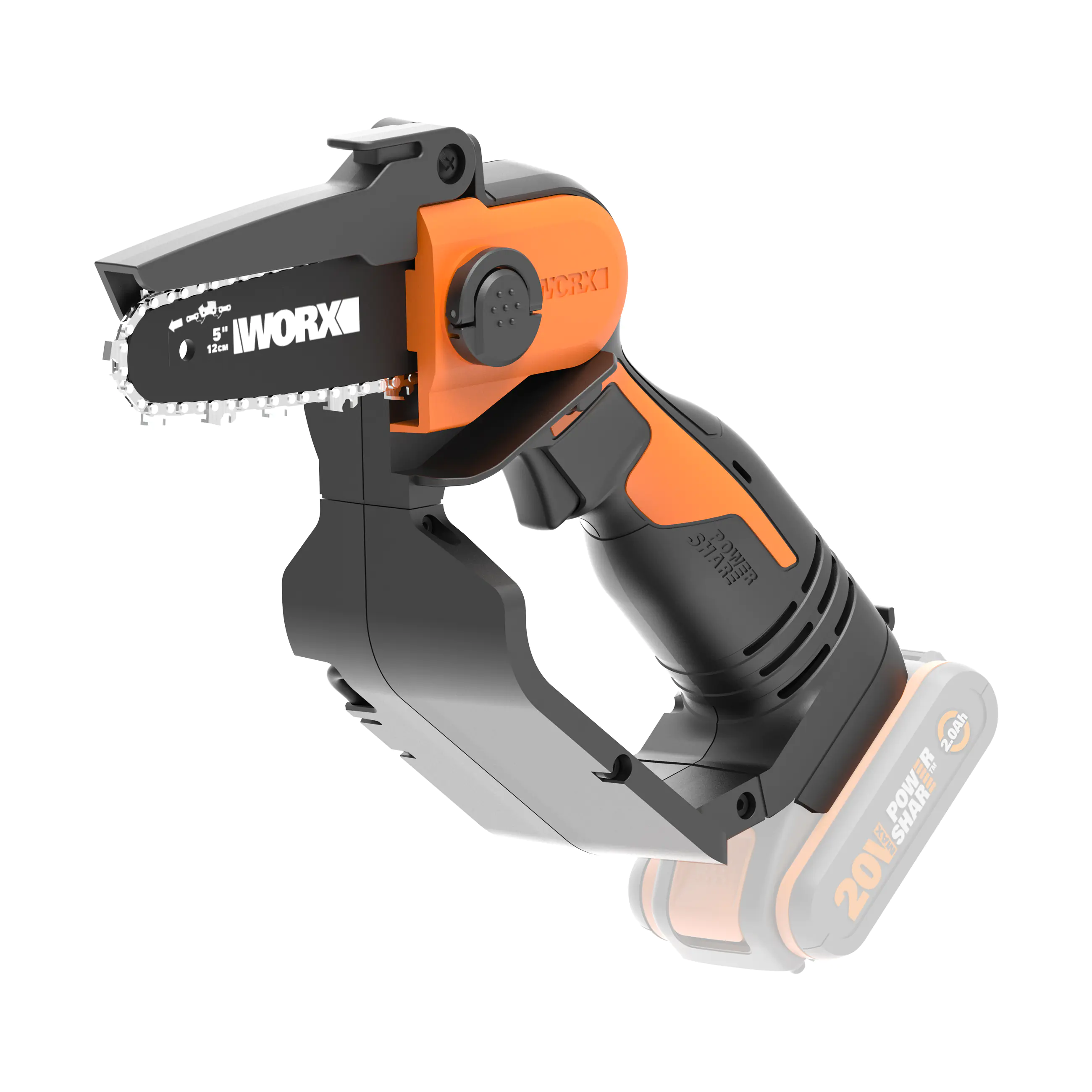 Worx Akku Gehölzschneider WG324E.9 20 V 12 cm ohne Akku und Ladegerät Worx Akku Gehölzschneider WG324E.9 20 V 12 cm ohne Akku und Ladegerät