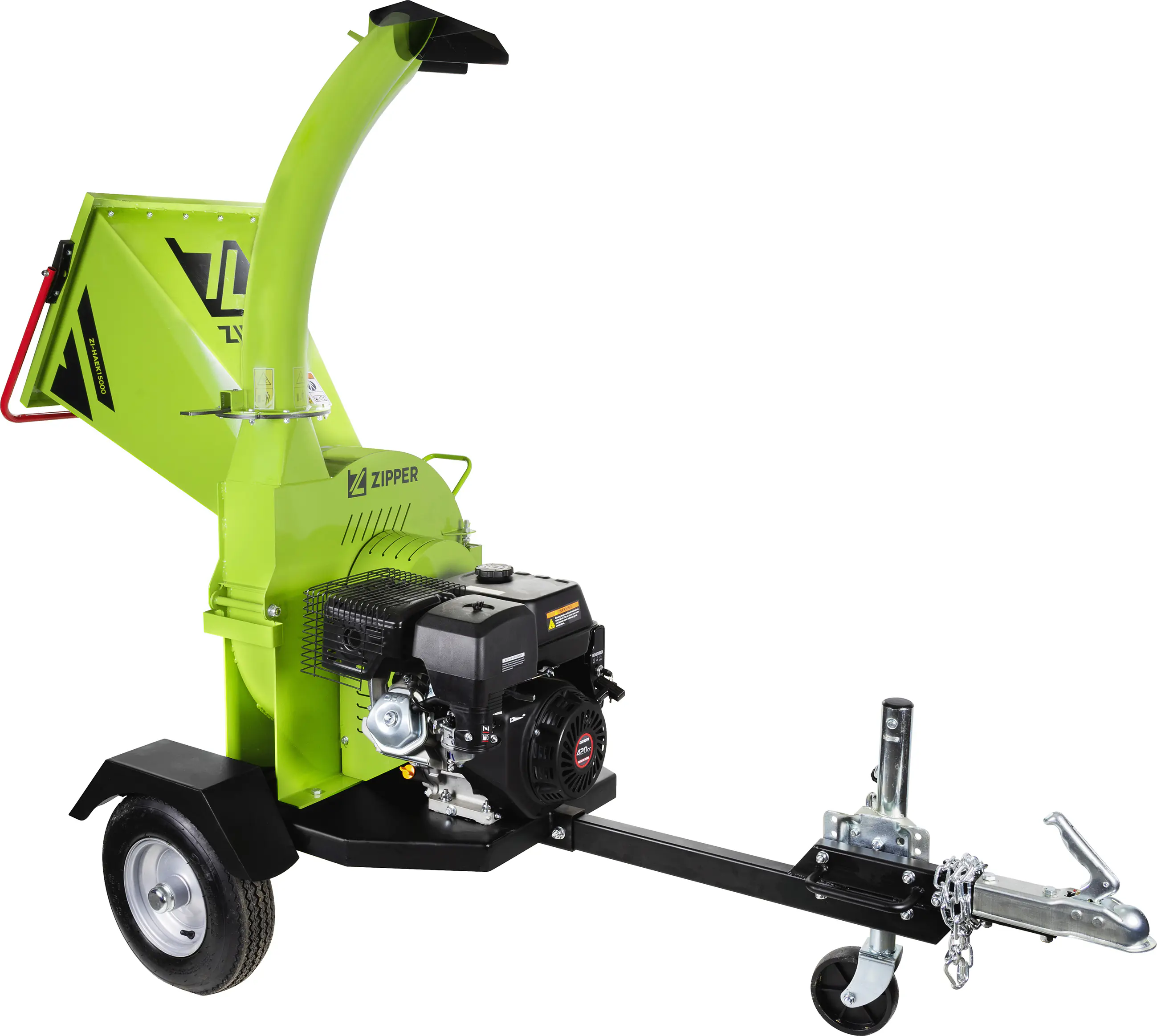 Zipper Benzin-Häcksler ZI-HAEK15000  Zipper Benzin-Häcksler ZI-HAEK15000