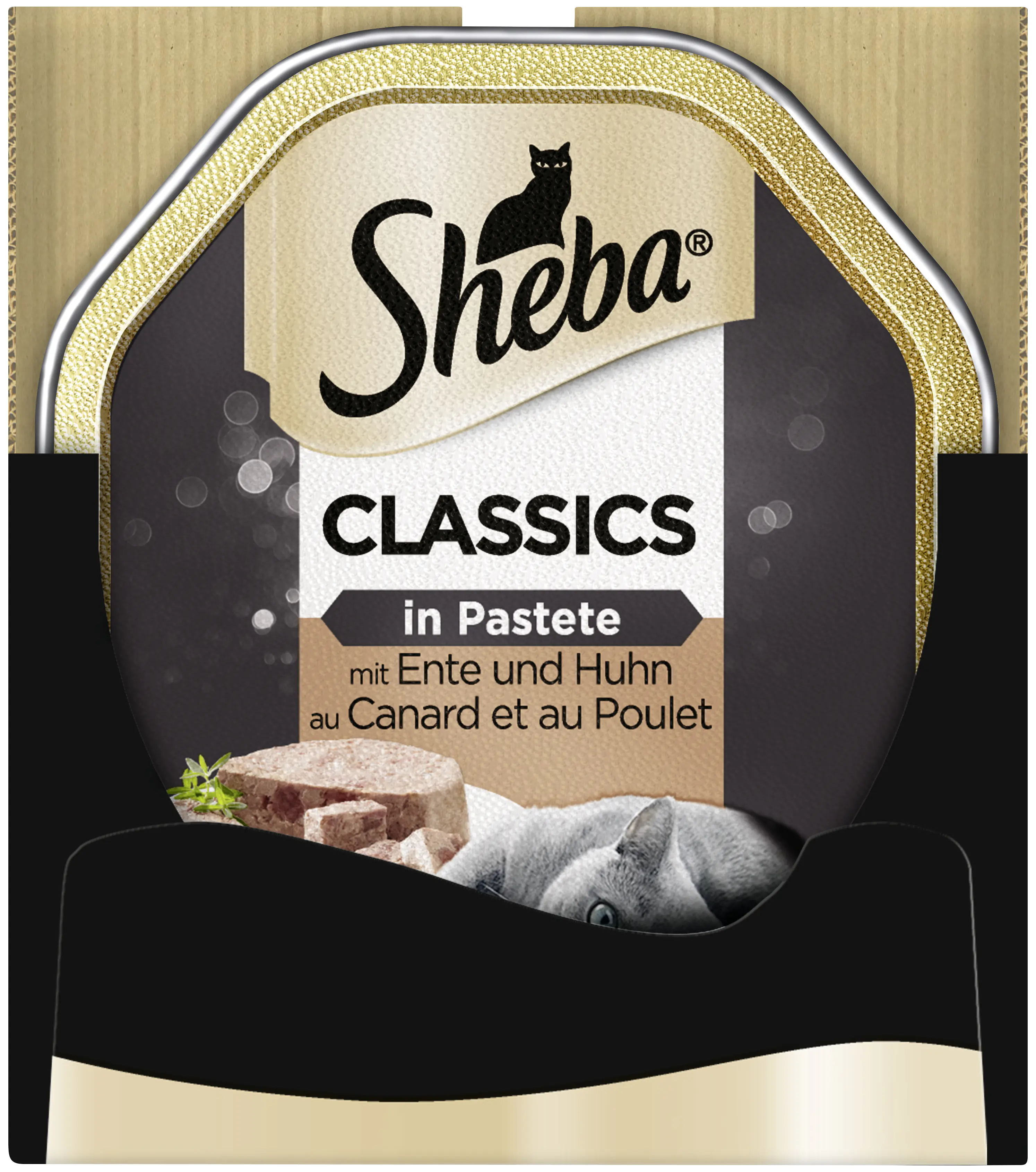 Sheba Classics in Pastete mit Ente & Huhn Katzenfutter 85 g Sheba Classics in Pastete mit Ente & Huhn Katzenfutter 85 g