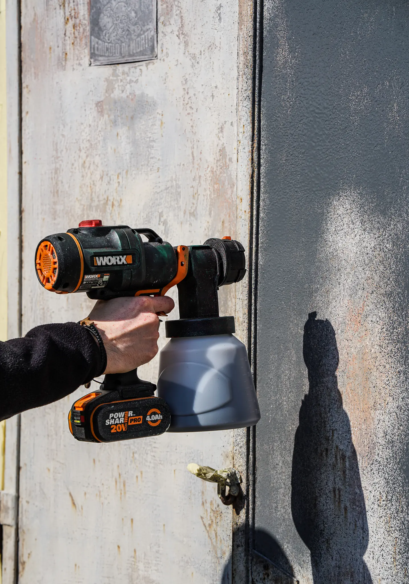 Worx NITRO Akku-Farbsprühgerät WX020.9 20 V Solo Worx NITRO Akku-Farbsprühgerät WX020.9 20 V Solo