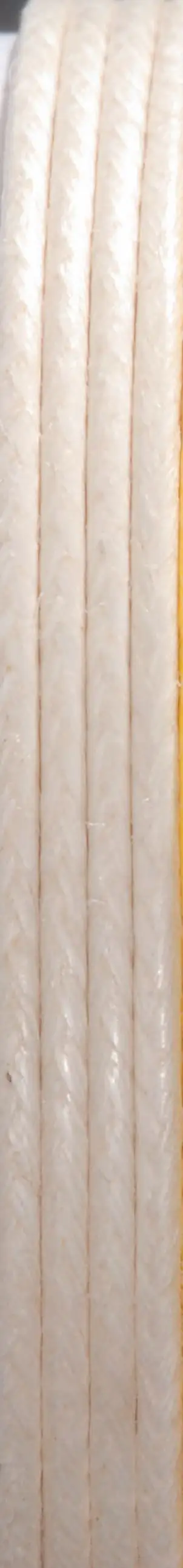 Glorex Baumwollkordel 1 mm 5 m, weiß