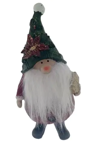 TrendLine Dekofigur Zwerg 24 x 11 cm rot