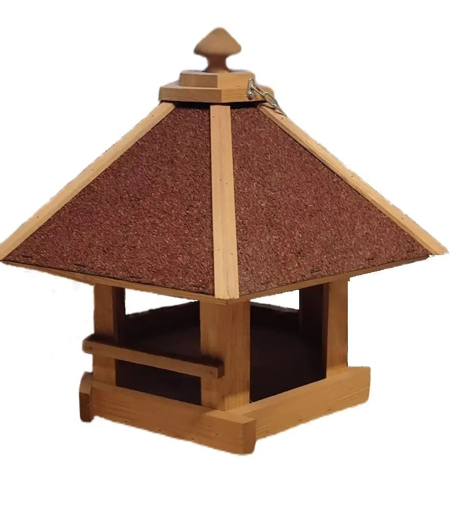 Vogelhaus Pavillon mit stabiler Kette zum Aufhängen 45 x 45 x 40 cm Vogelhaus Pavillon mit stabiler Kette zum Aufhängen 45 x 45 x 40 cm