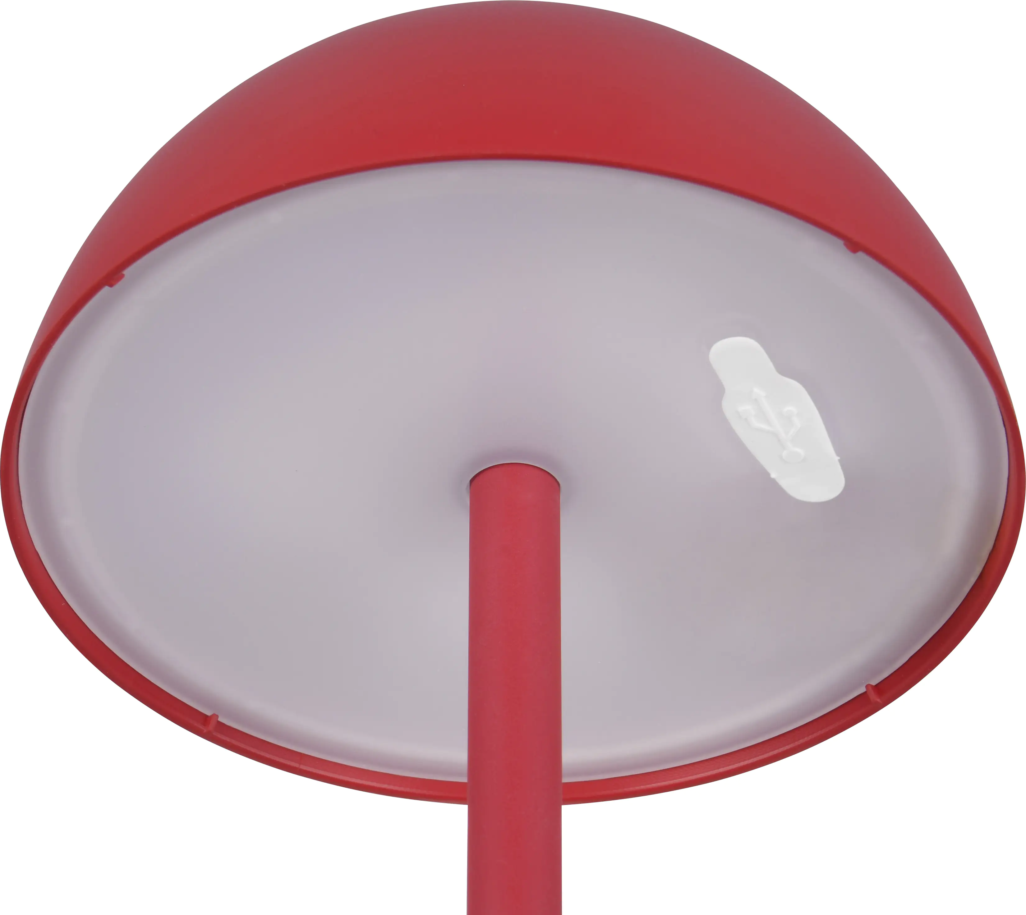 Reality Leuchten LED Akku-Tischleuchte Ricardo rot 30 cm warmweiß Reality Leuchten LED Akku-Tischleuchte Ricardo rot 30 cm warmweiß