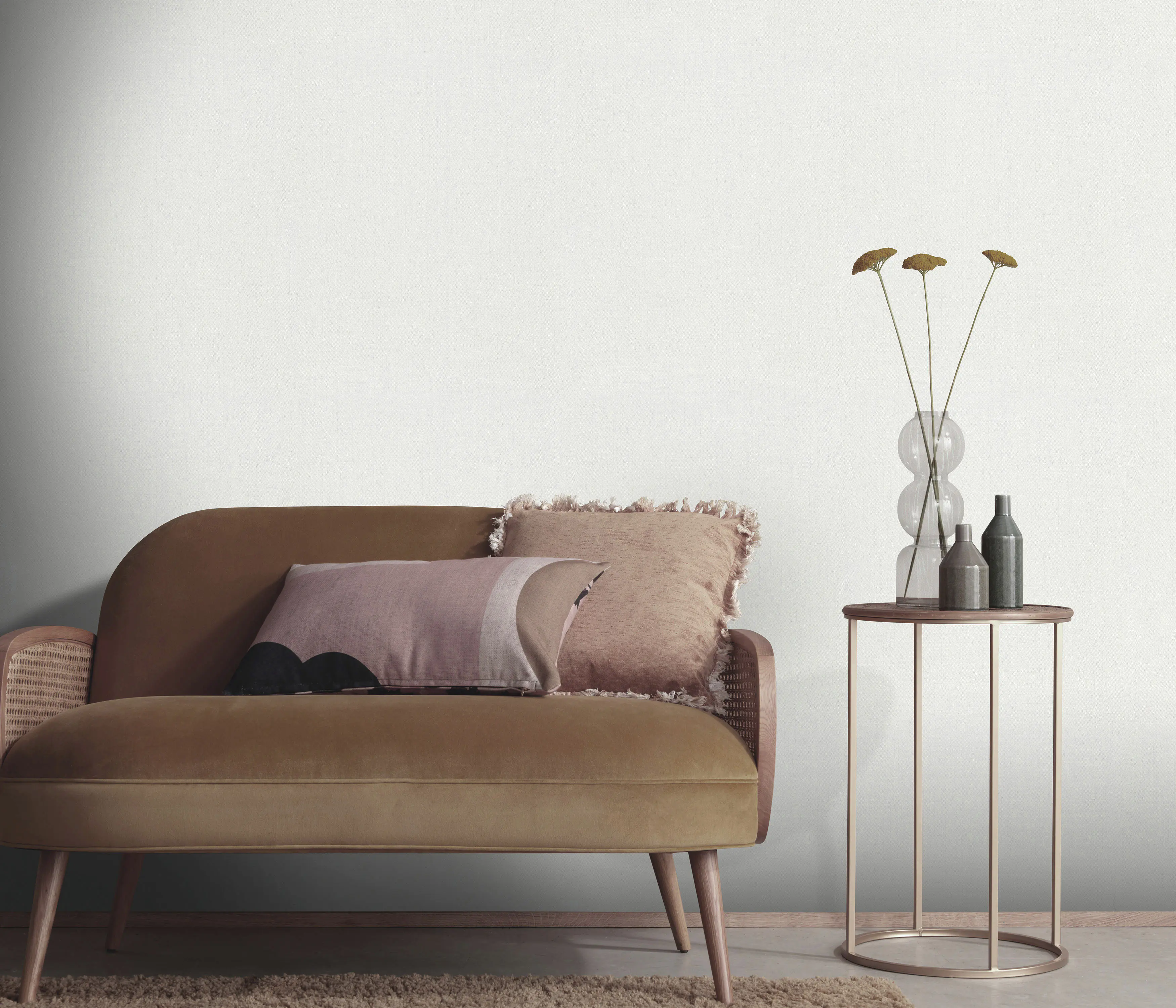 Erismann Vliestapete Uni 4Earth hellgrau 10,05 x 0,53 m