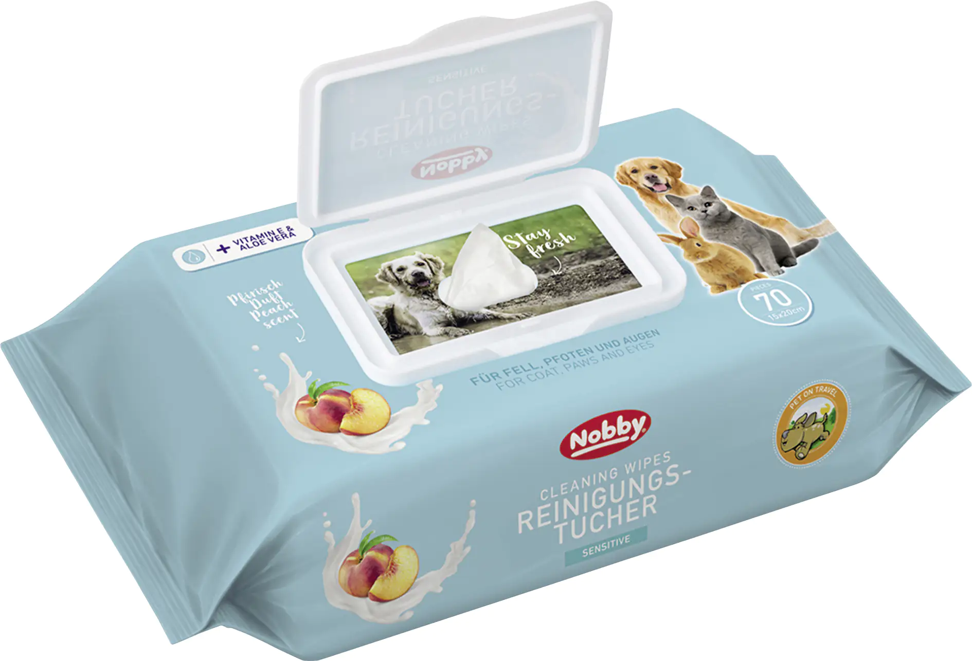 Nobby Universal Reinigungstuch 70 Tücher je Packung. Nobby Universal Reinigungstuch 70 Tücher je Packung.