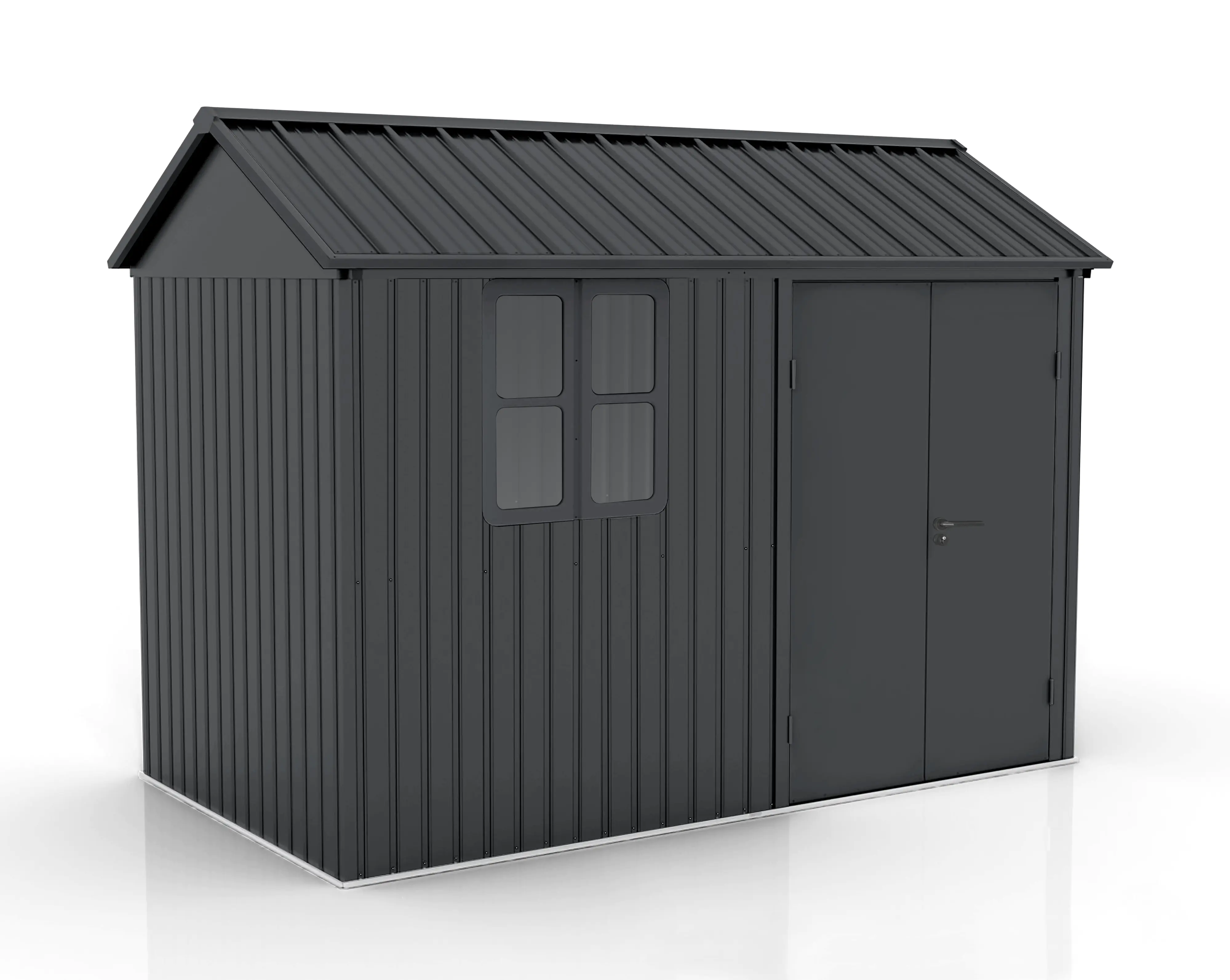 Gerätehaus Aluminium Garden Shed 291 x 168 cm Gerätehaus Aluminium Garden Shed 291 x 168 cm