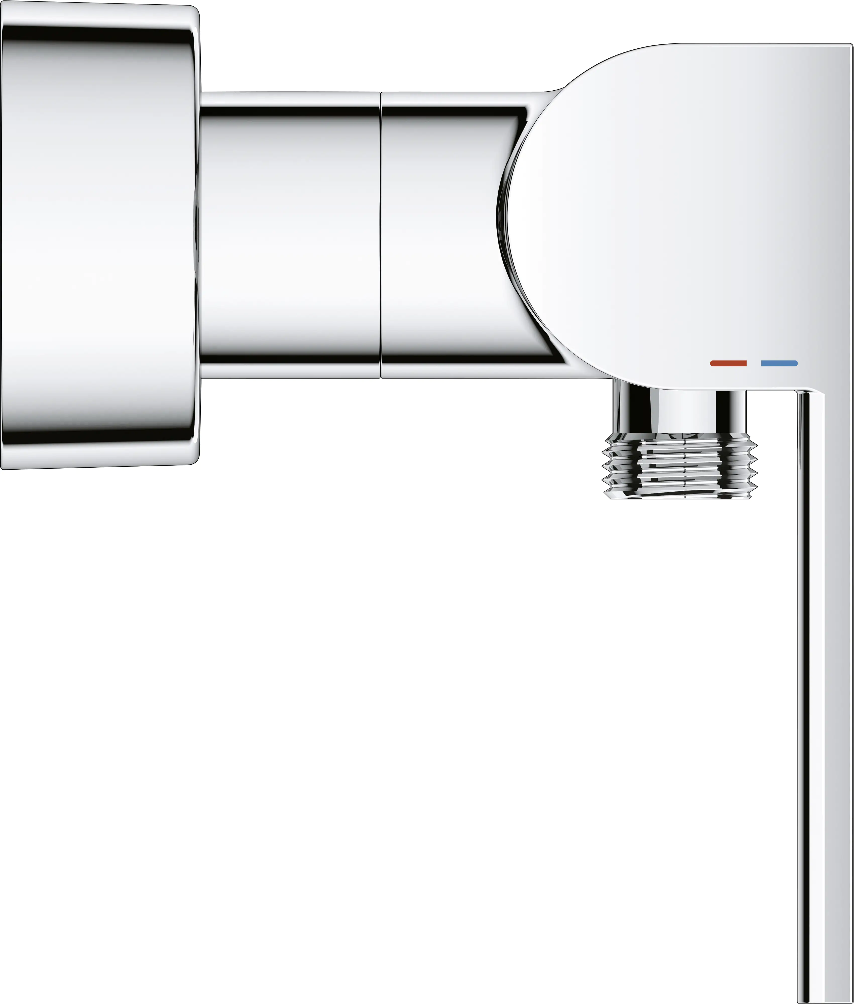 Grohe Brausearmatur Plus mit Temperaturbegrenzer
