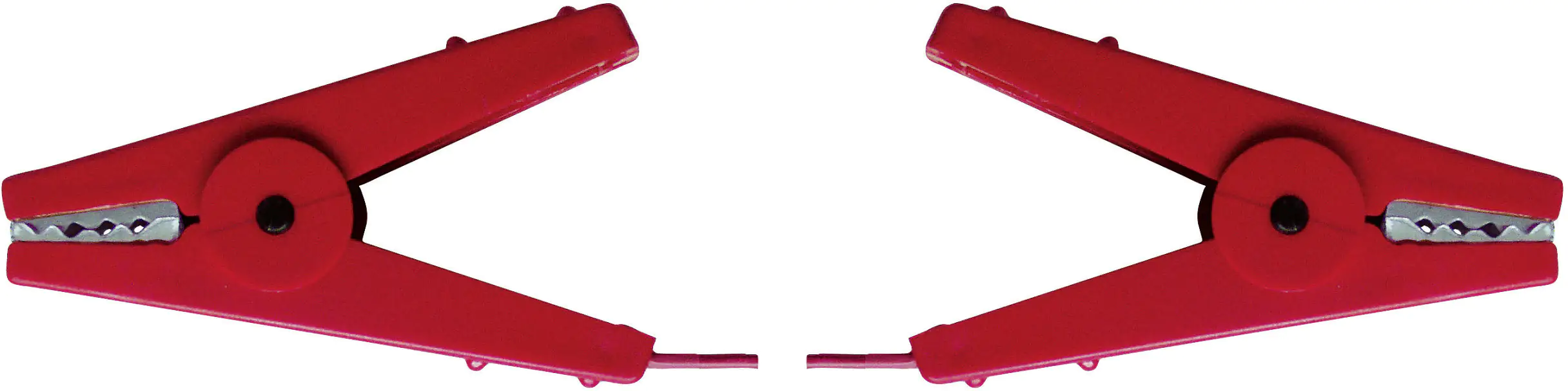 Kerbl Zaunverbindungskabel mit 2 Krokodilklemme rot,  60cm