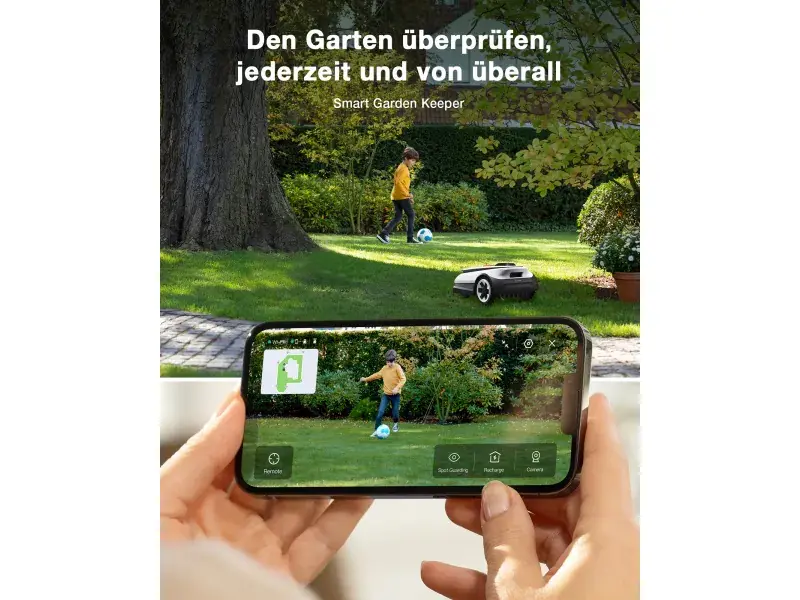 Ecovacs Mähroboter GOAT O800 RTK - 22 cm Schnittbreite 800 m² inkl. Ladestation