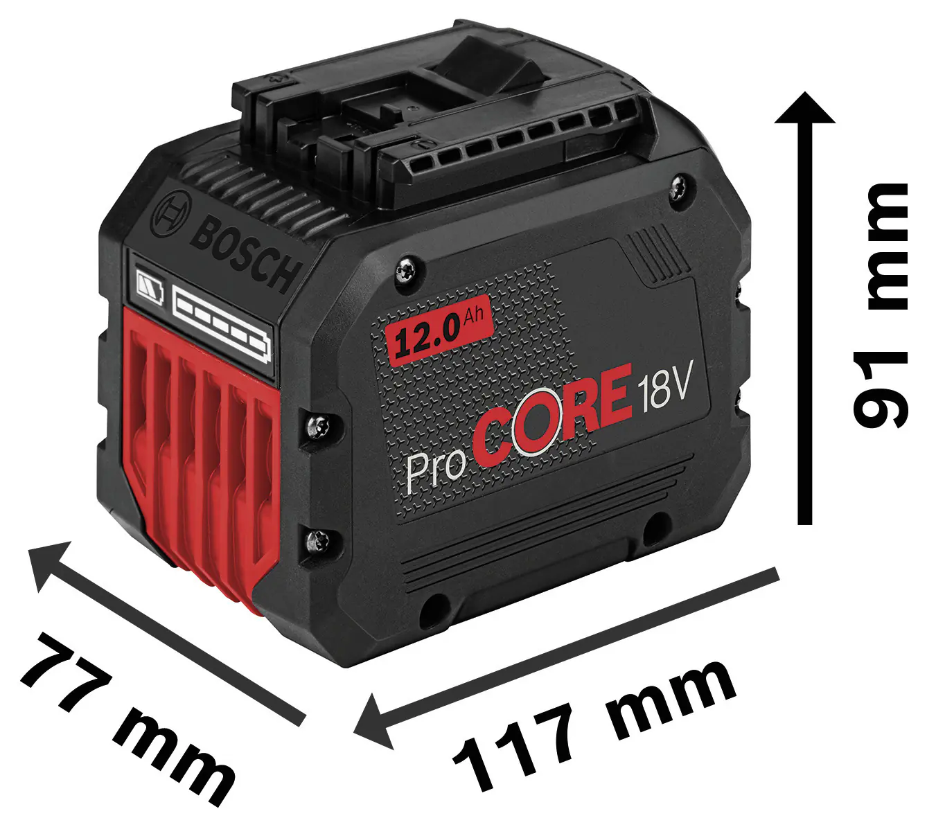 Bosch Professional Akku ProCORE 18 V 12 Ah