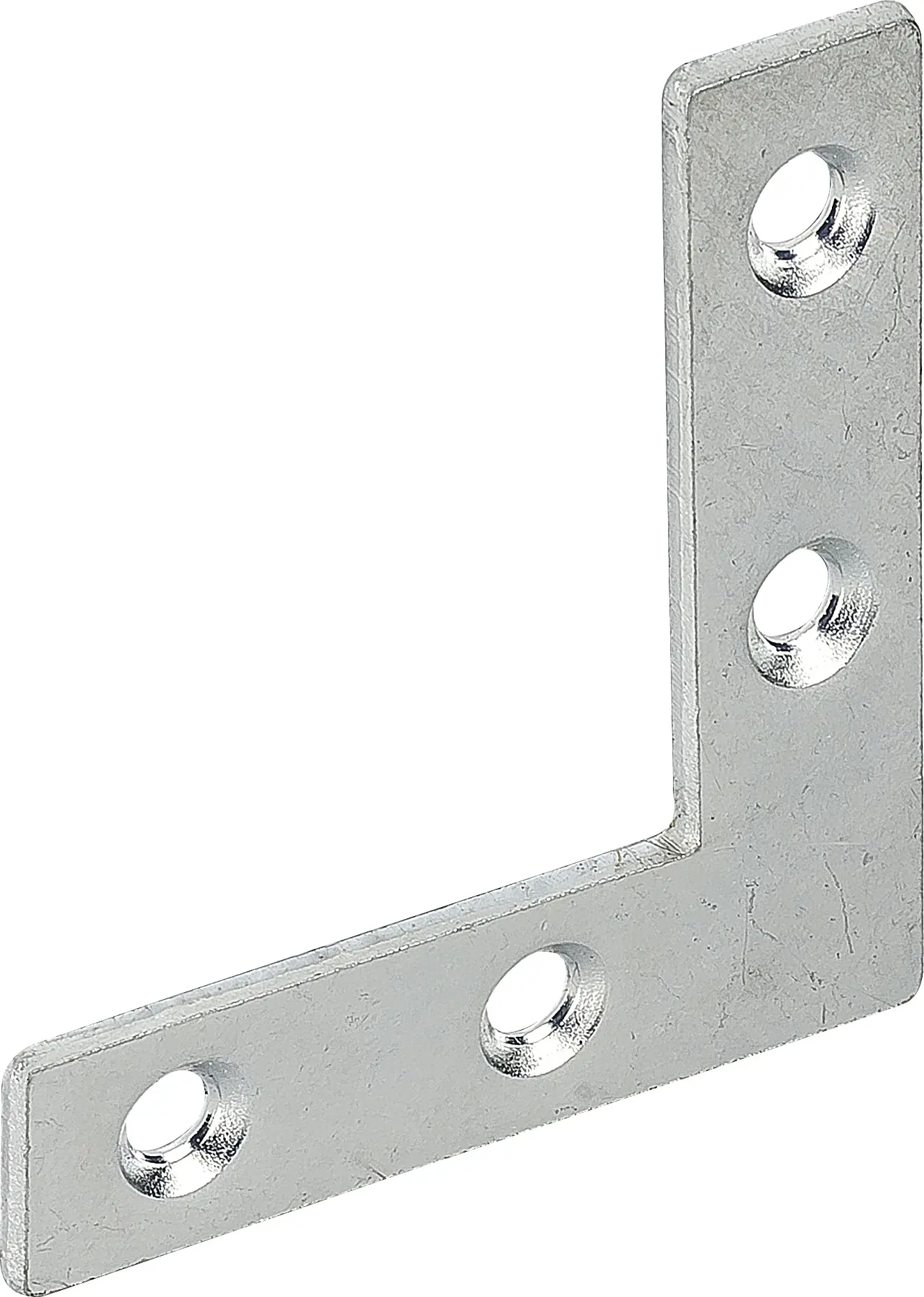 Vormann Möbel-Flachwinkel verzinkt 75 x 12 mm