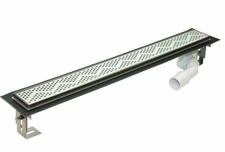 Rug Self Duschrinne Shark Comfort 100 cm mit Rost Länge: 100 cm 