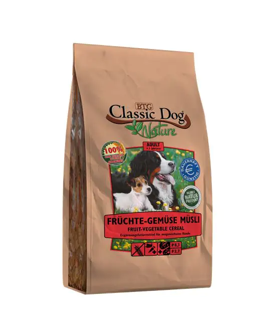 Classic Dog Nature Früchte-Gemüse Müsli 1kg