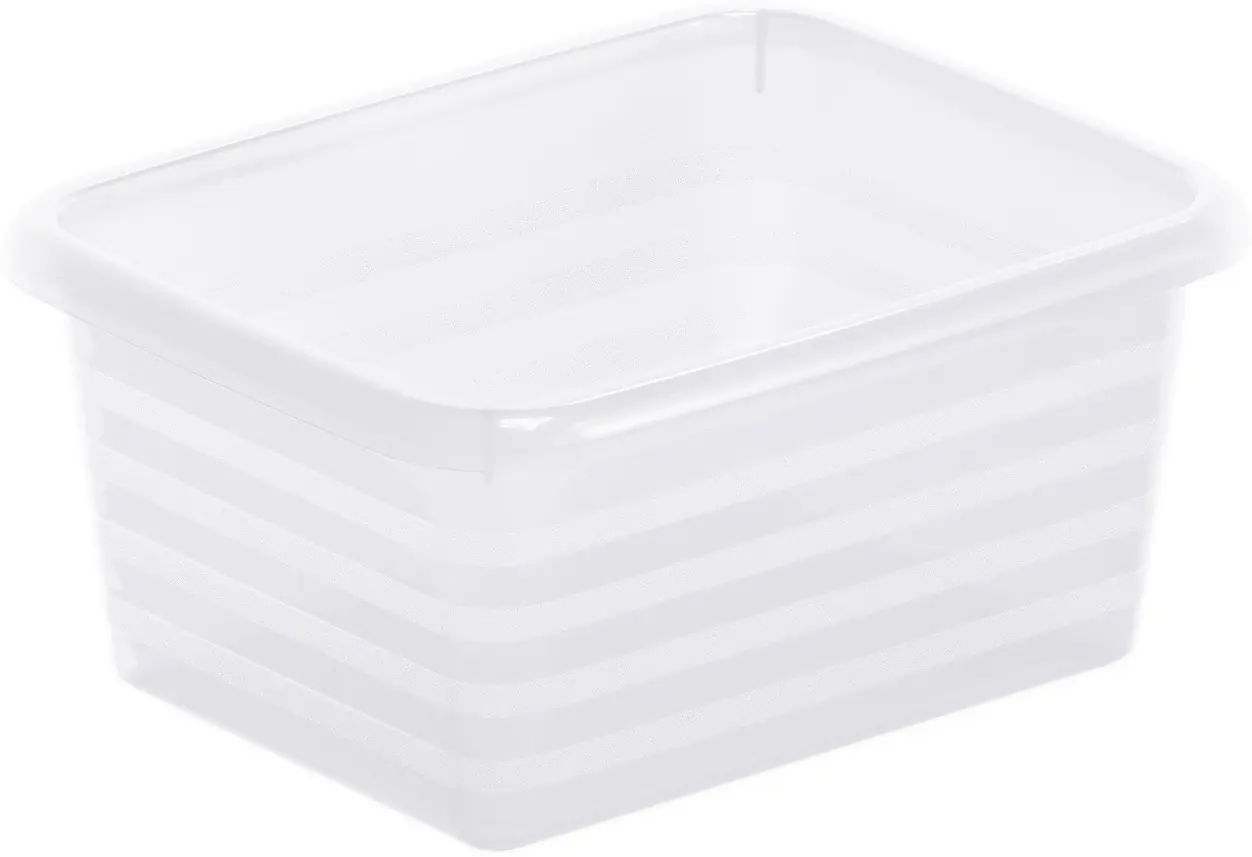 Rotho Formatkörbchen Linus A7 transparent 14 x 11 x 6 cm