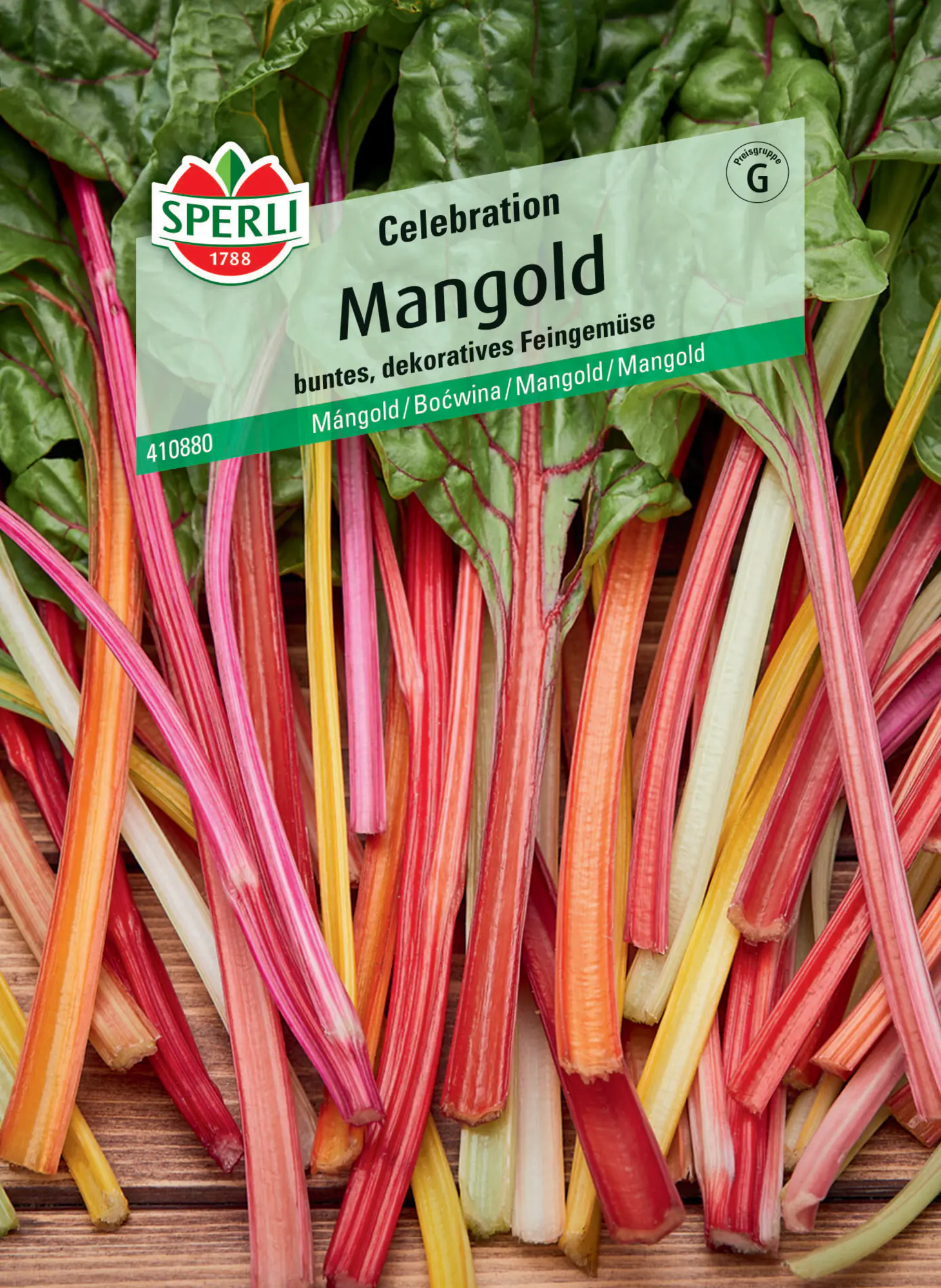 Sperli Saatgut Mangold Celebration F1 für ca. 100 Pflanzen
