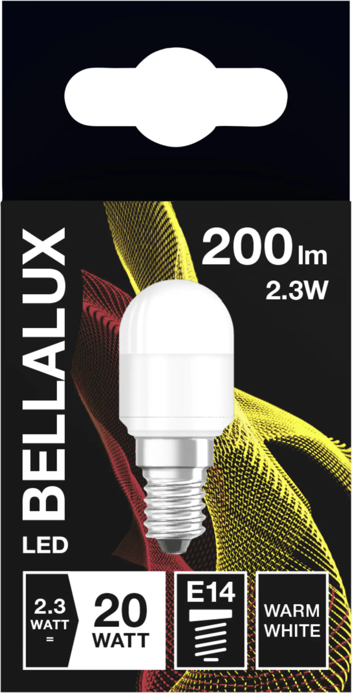 Bellalux LED Kühlschranklampe T26 E14 2,3 W warmweiß matt Bellalux LED Kühlschranklampe T26 E14 2,3 W warmweiß matt