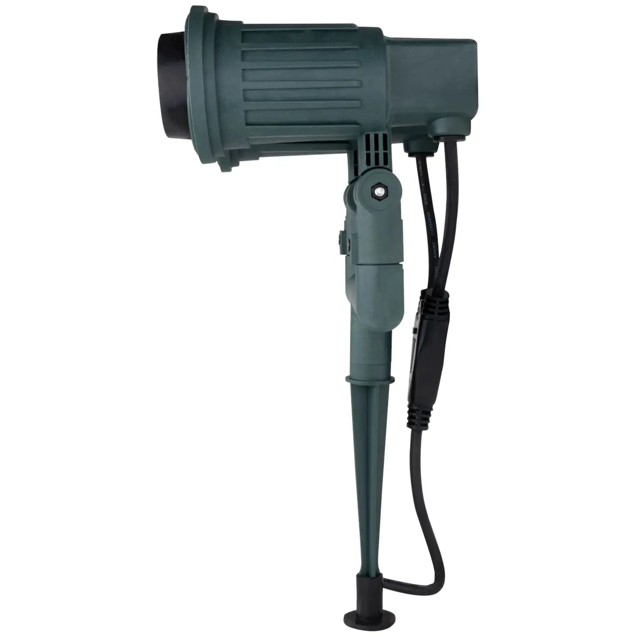 REV Erdspieß mit Gartenspot 2-fach IP44 1,4m 2xE27 grün