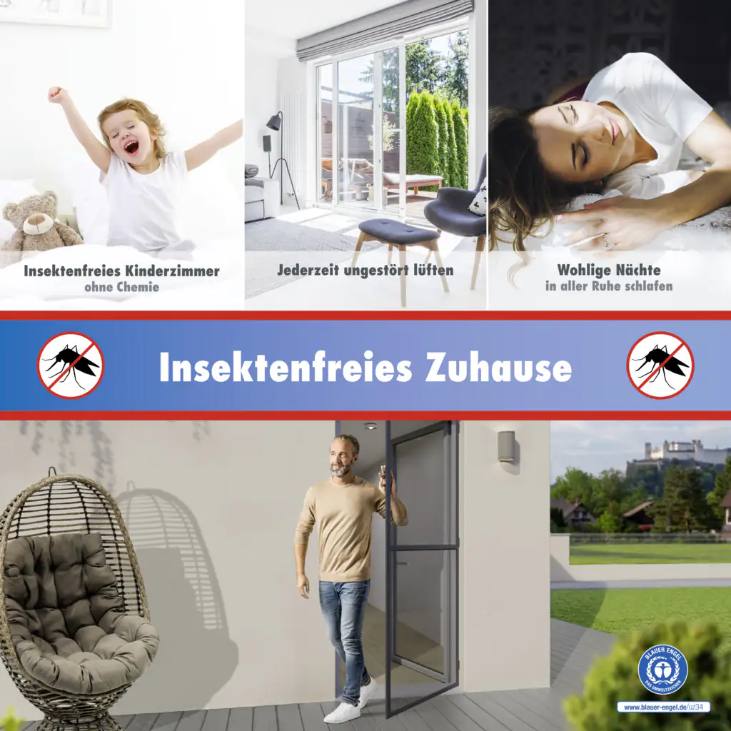 TrendLine Fliegenschutz-Tür 100 x 210 cm schwarz/anthrazit kürzbar TrendLine Fliegenschutz-Tür 100 x 210 cm schwarz/anthrazit kürzbar