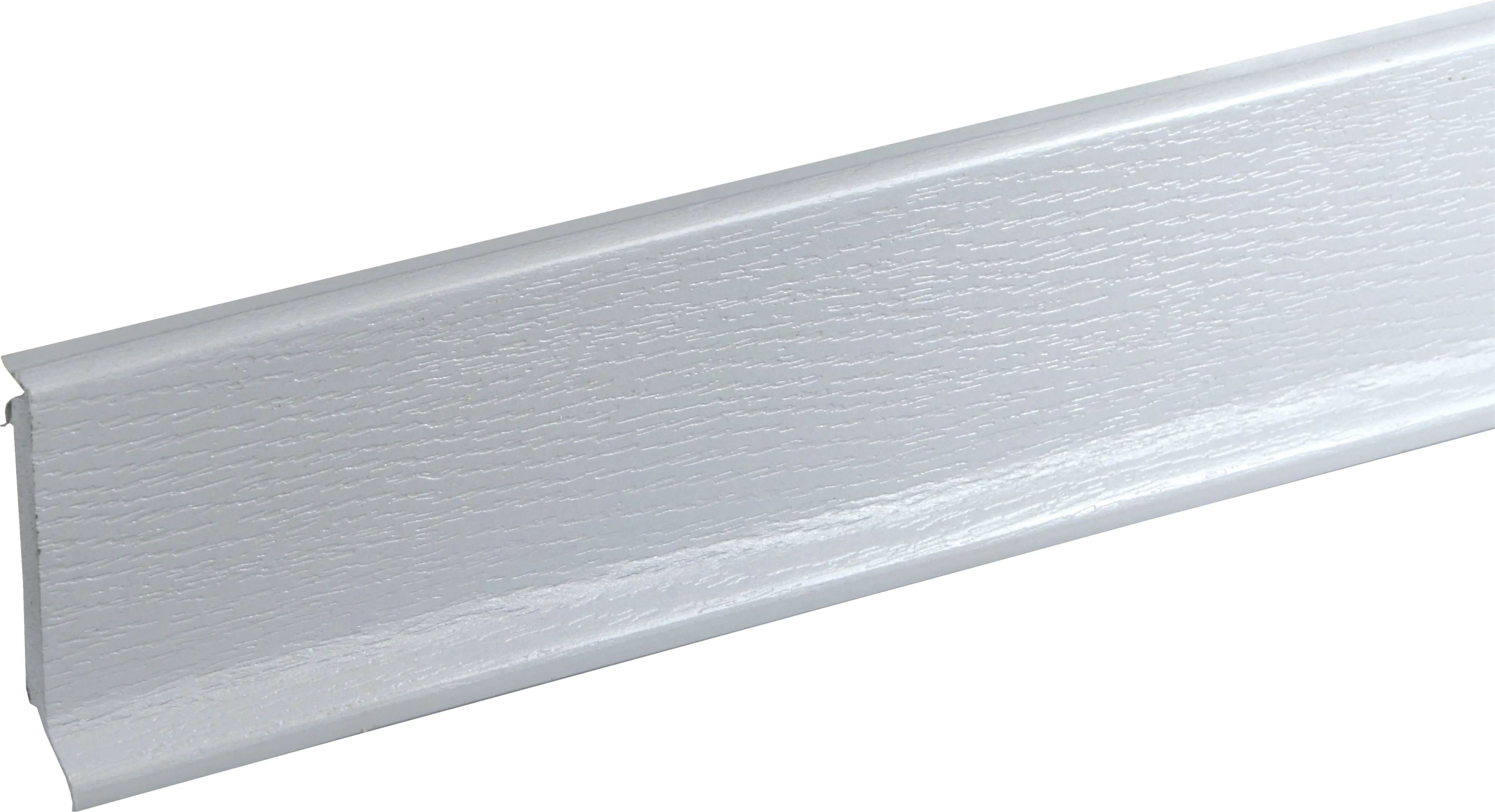 FN Neuhofer Kernsockelleiste 250 cm 60 x 14 mm hellgrau