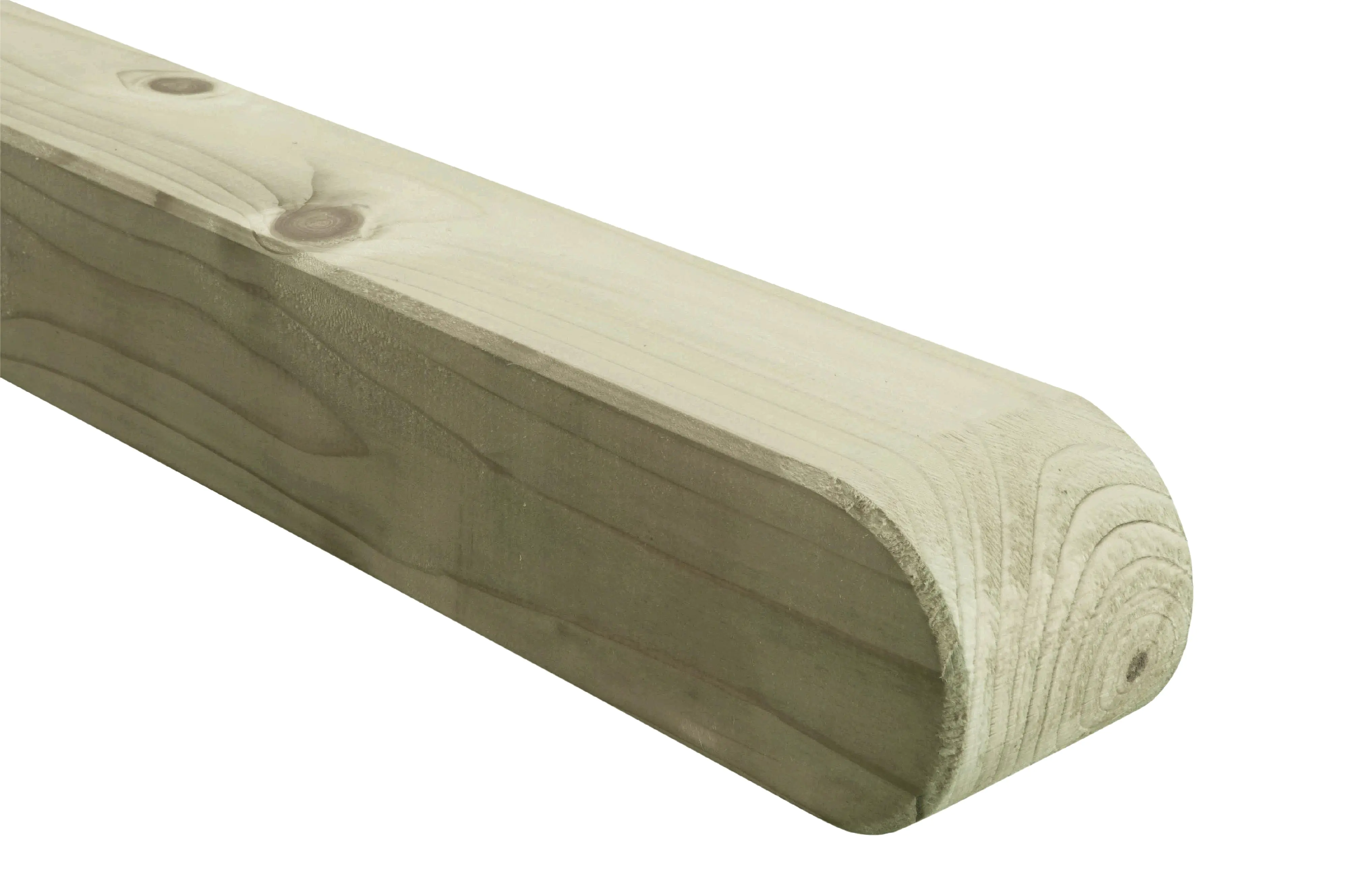 Rundkopfpfosten Kiefer 190 x 9 x 9 cm kesseldruckimprägniert