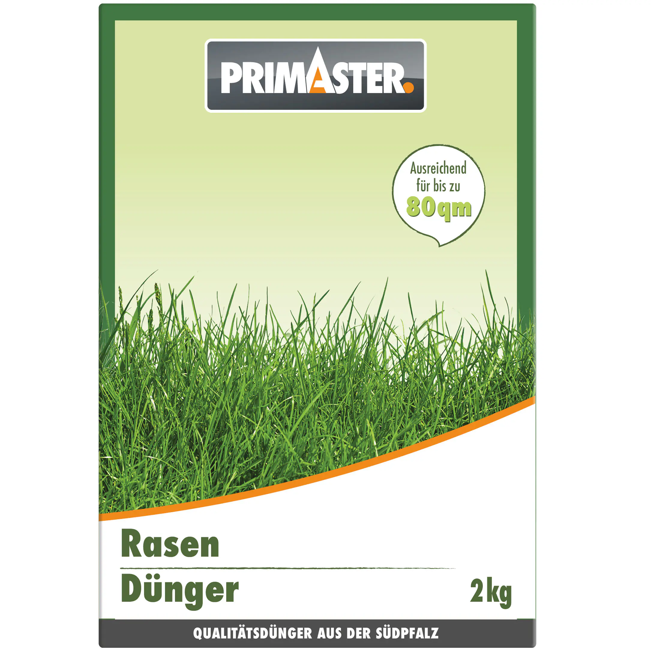 Primaster Rasendünger 2 kg für 80 m²