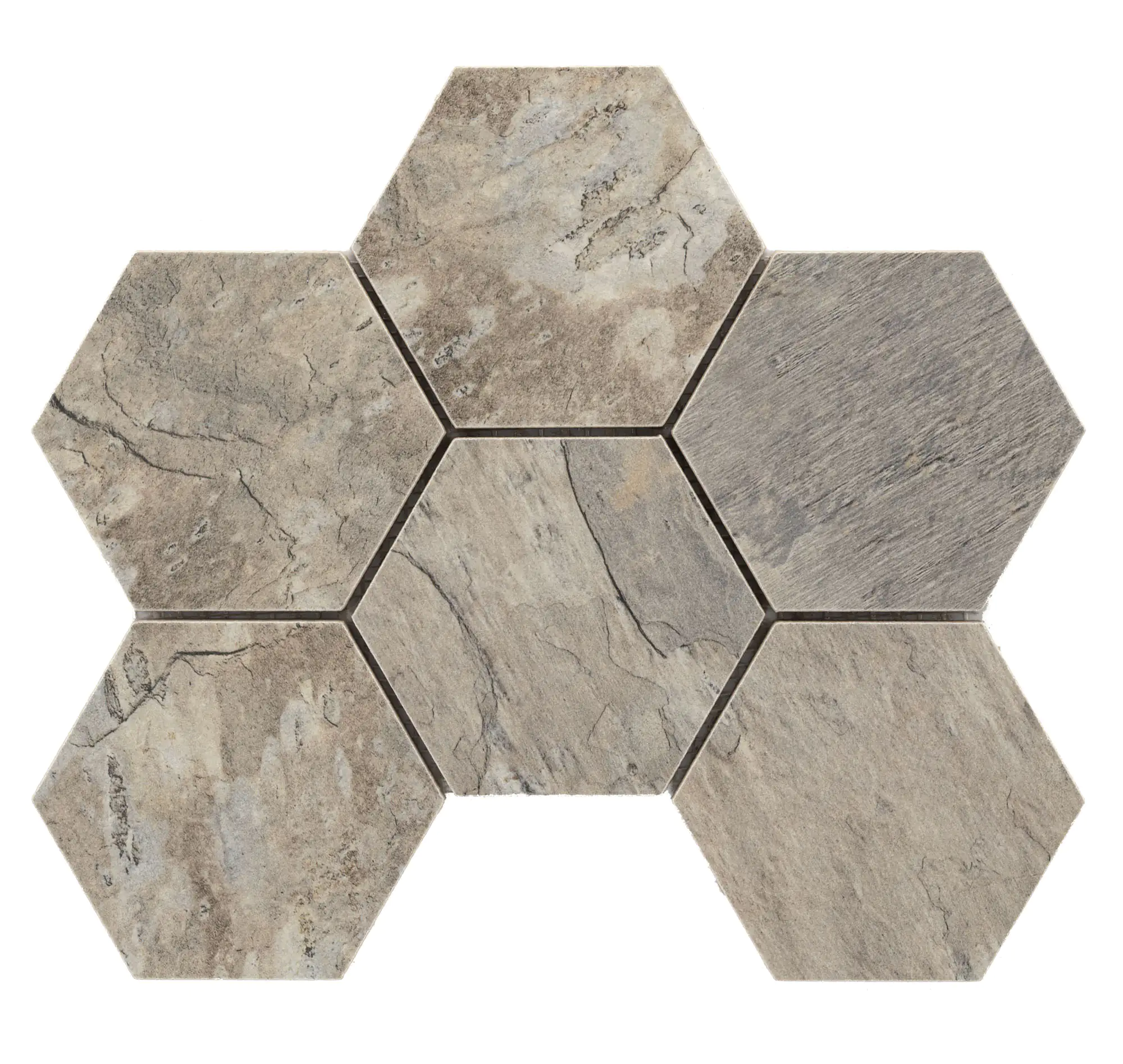 Mosaikfliese Stone Art 26 x 20 cm stonegrey Steinmaß: ca. 9,9 x 11,3 cm