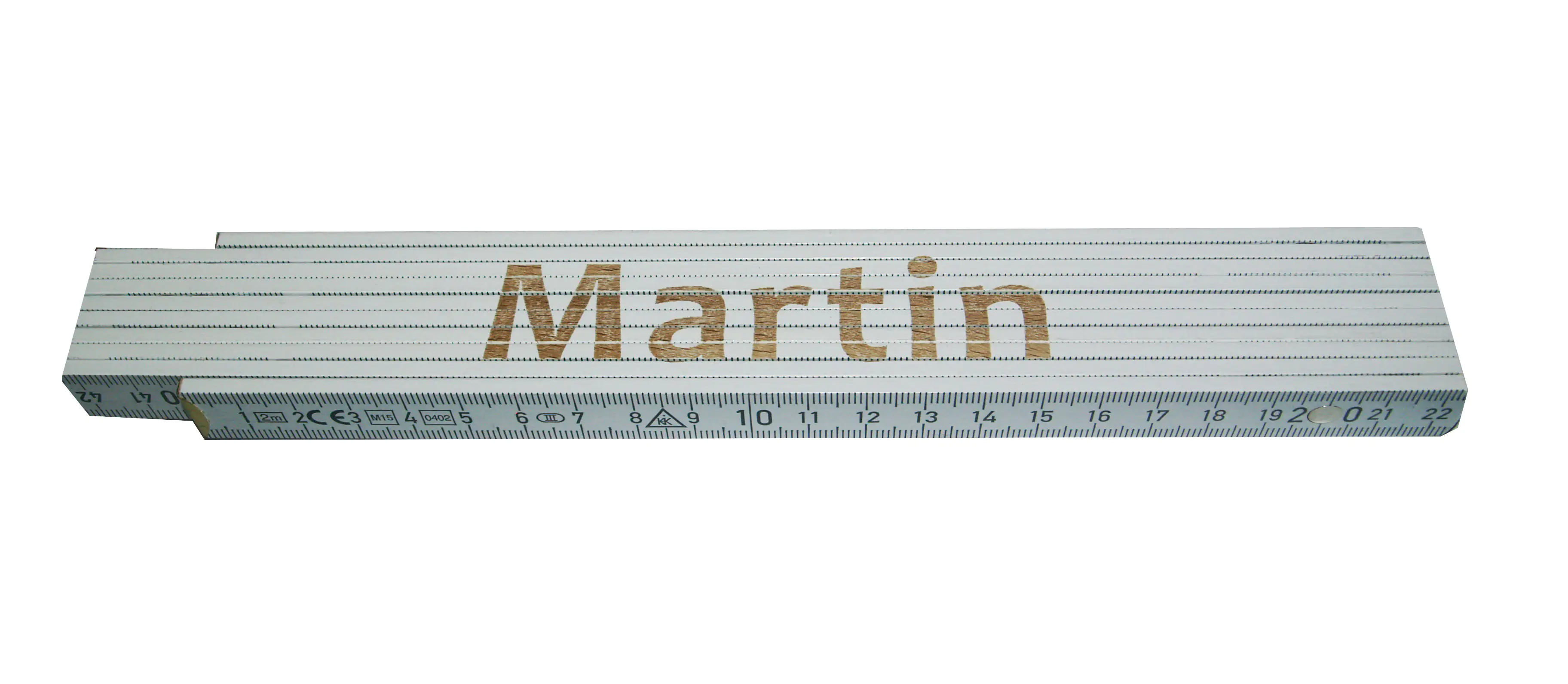 Zollstock Martin 2 m weiß
