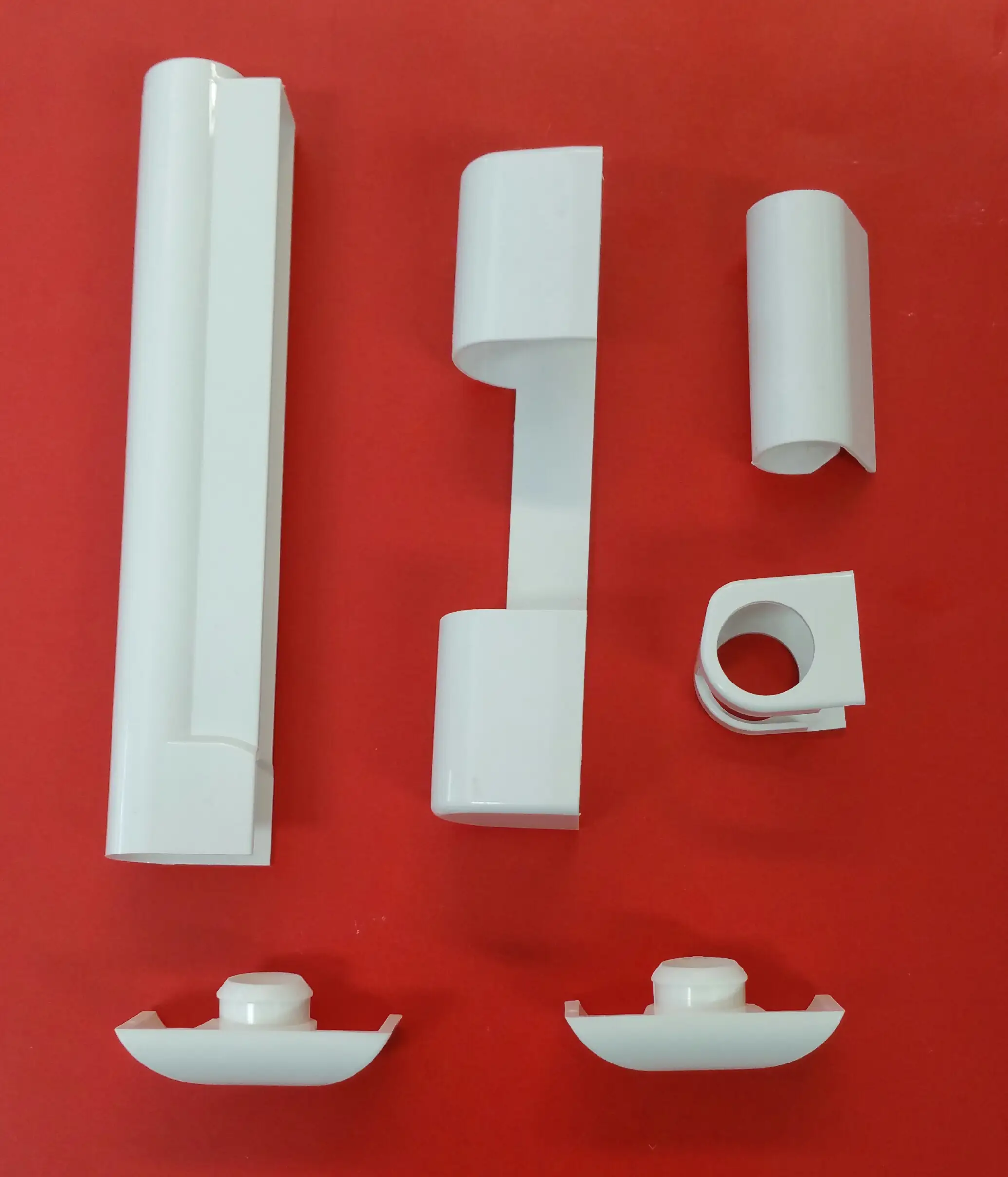 Meeth Bandabdeckkappen-Set weiß, für Fenster