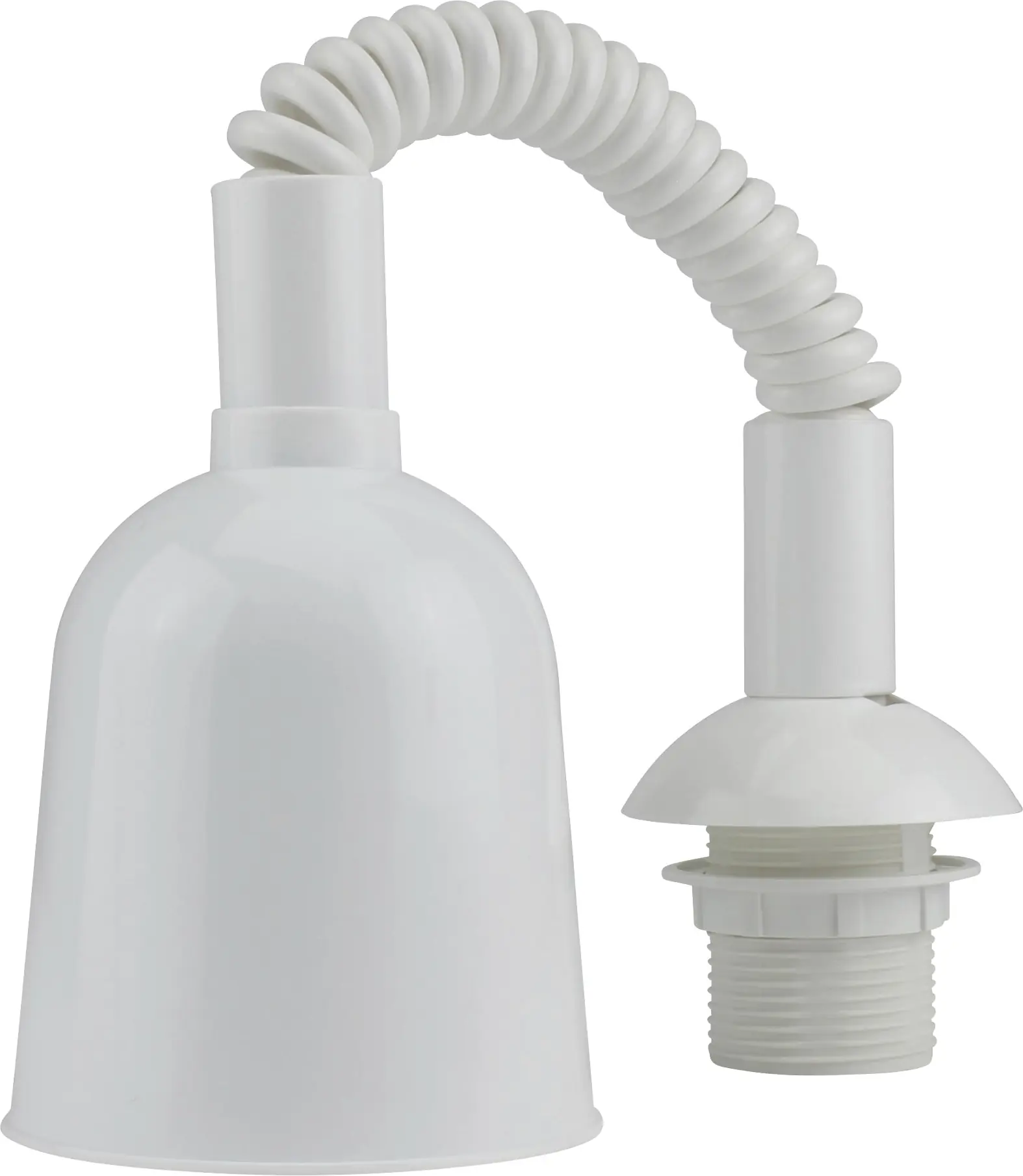 Leuchtenzugpendel mit Fassung E 27, weiß Leuchtenzugpendel mit Fassung E 27, weiß